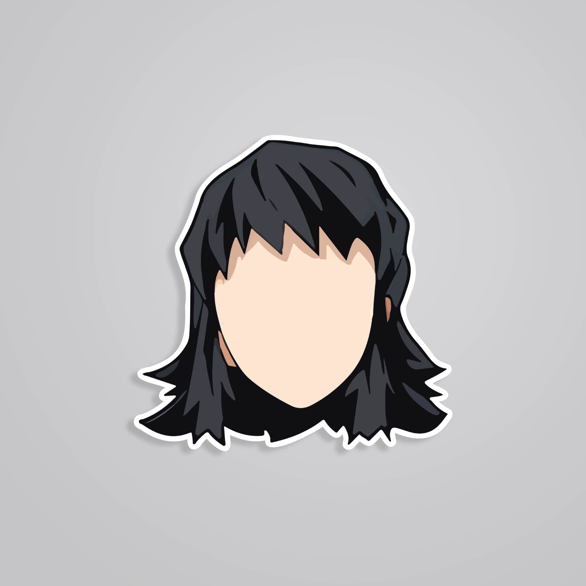 Fomo Store Stickers Anime Mitsuri Kanroji Minimalist