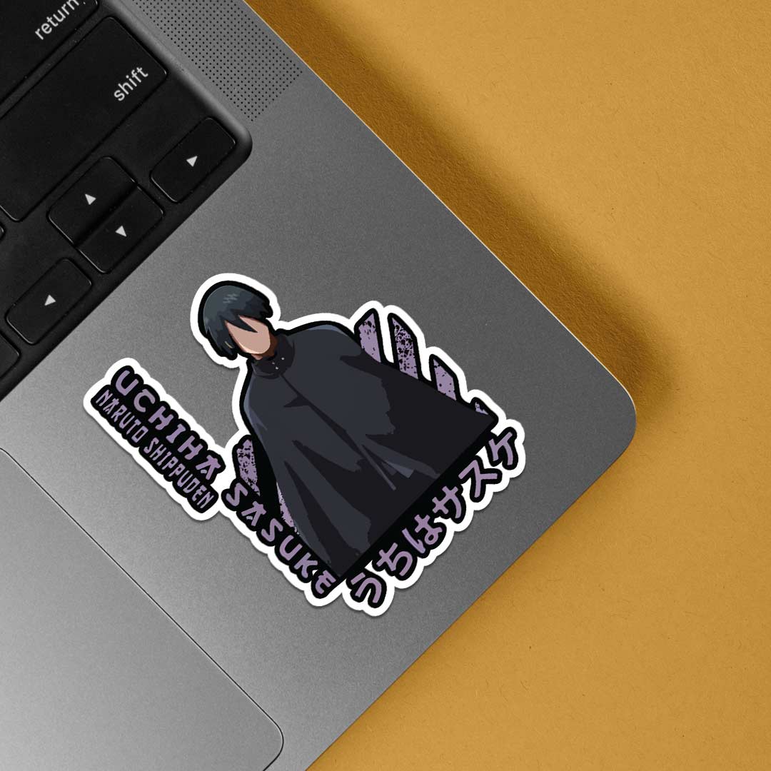Naruto Shippuden Uchiha Sasuke Anime Stickers