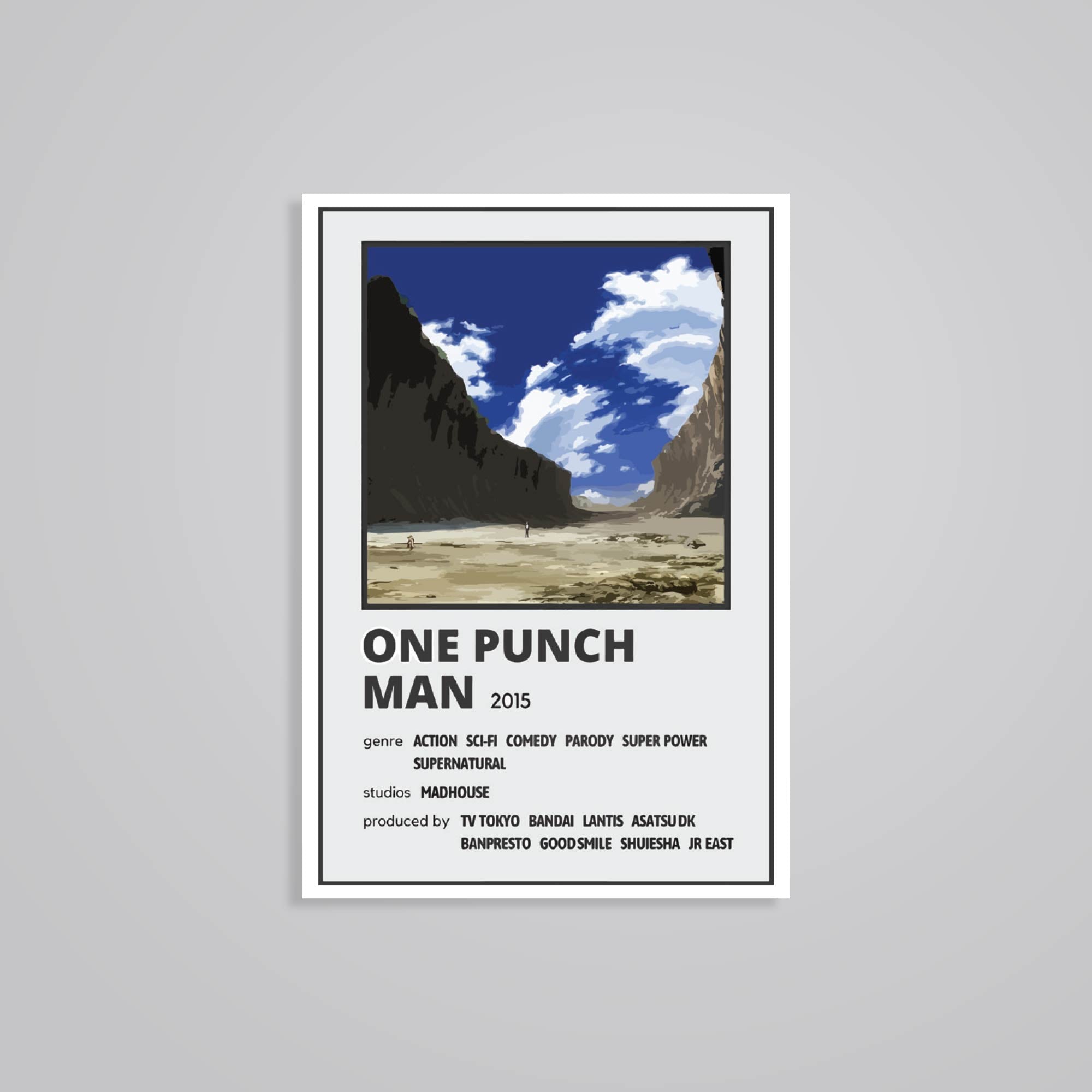 Fomo Store Stickers Anime One Punch Man 2015