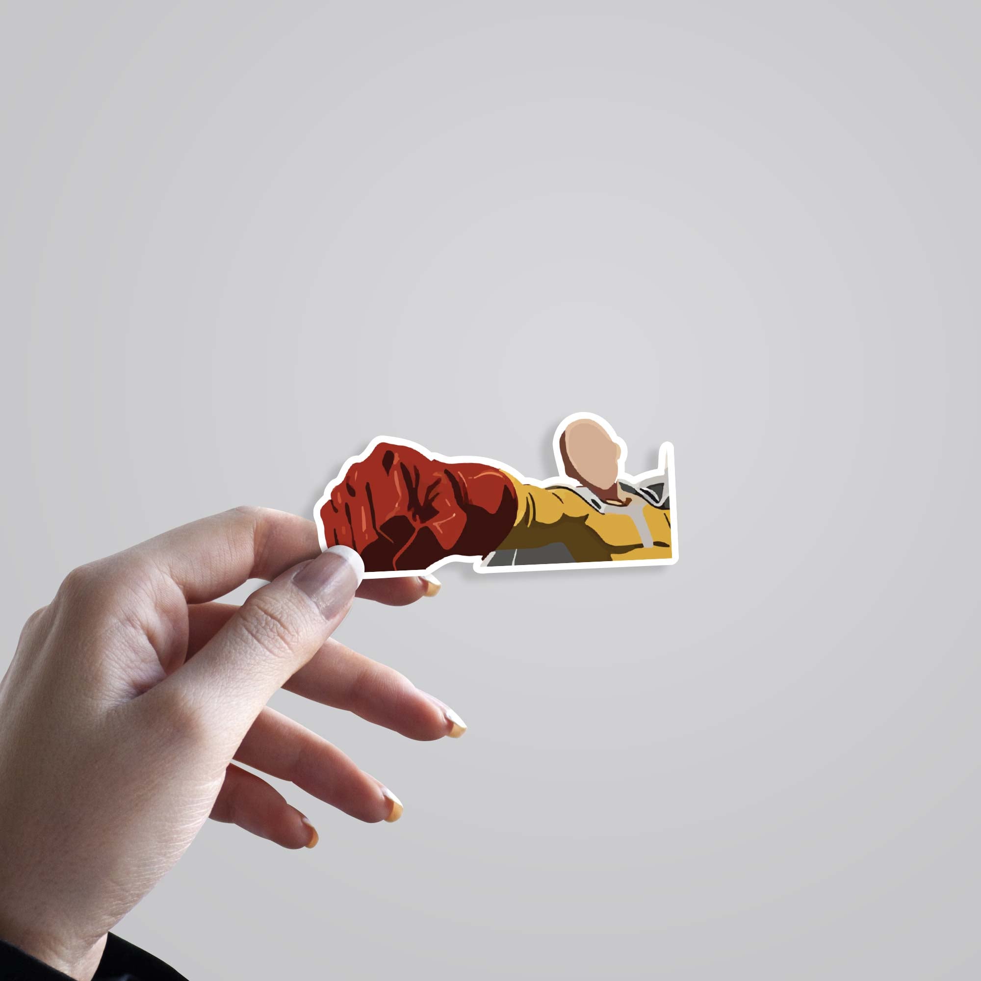 One Punch, No Problem Anime Stickers