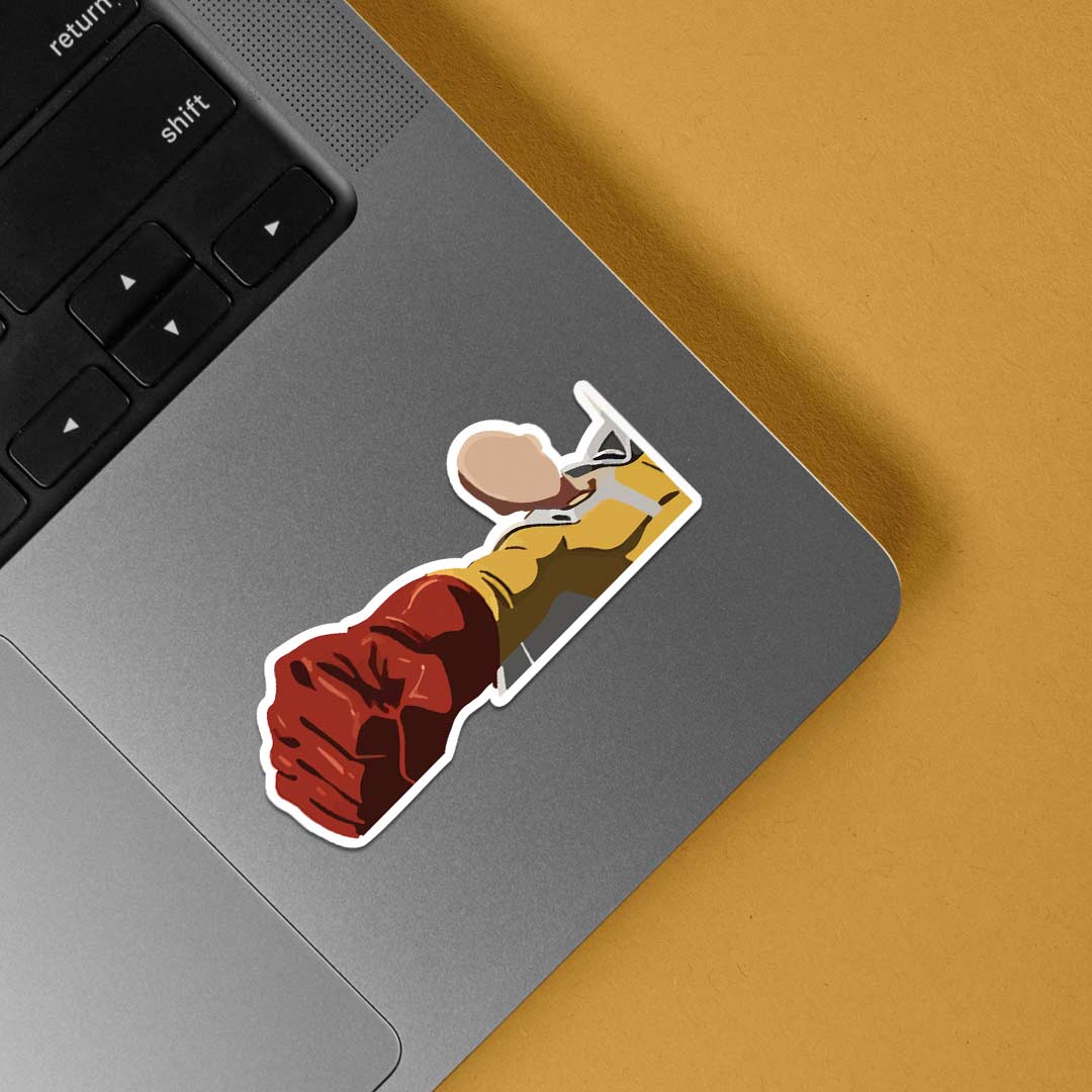 One Punch, No Problem Anime Stickers