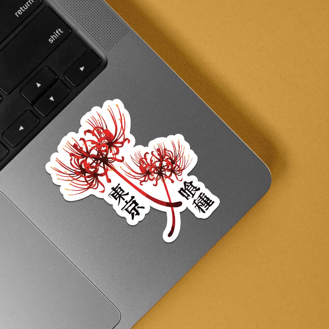 Red spider lily Anime Stickers
