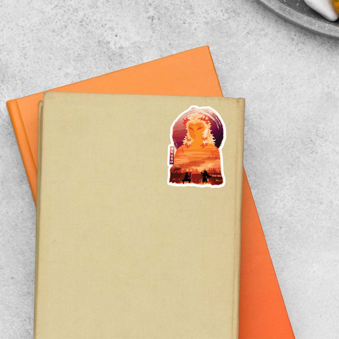 Rengoku’s Last Stand Anime Stickers