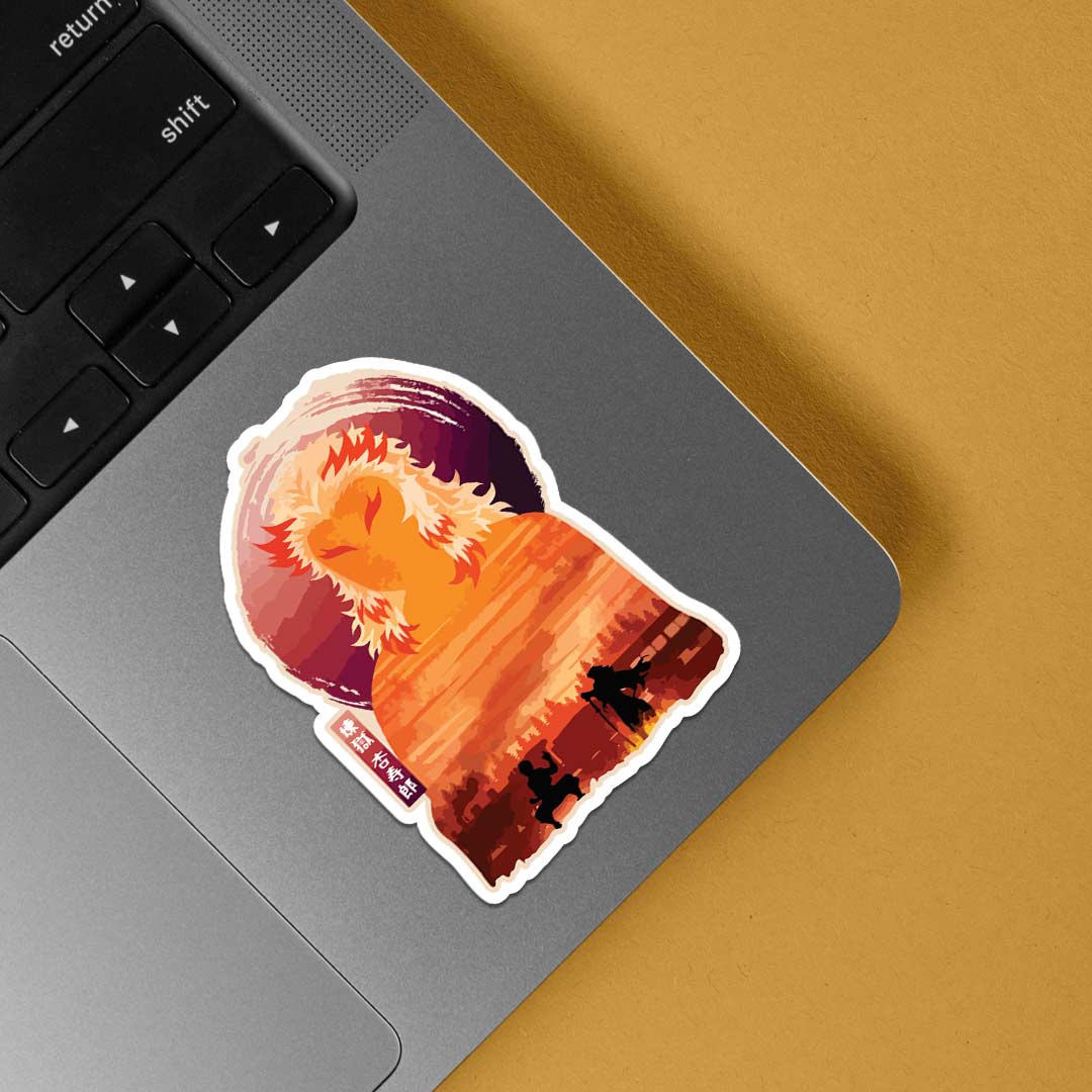 Rengoku’s Last Stand Anime Stickers