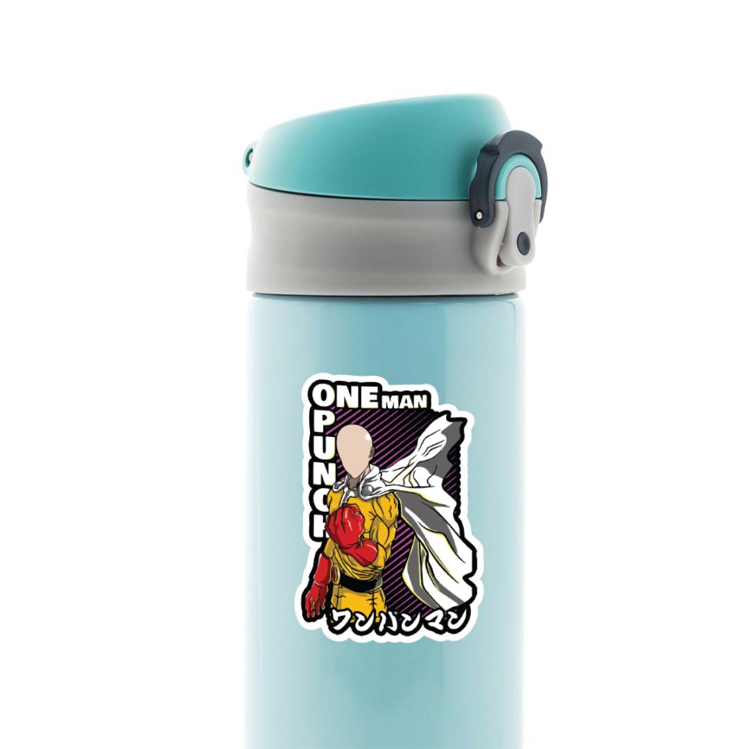 Saitama The Caped Baldy Anime Stickers