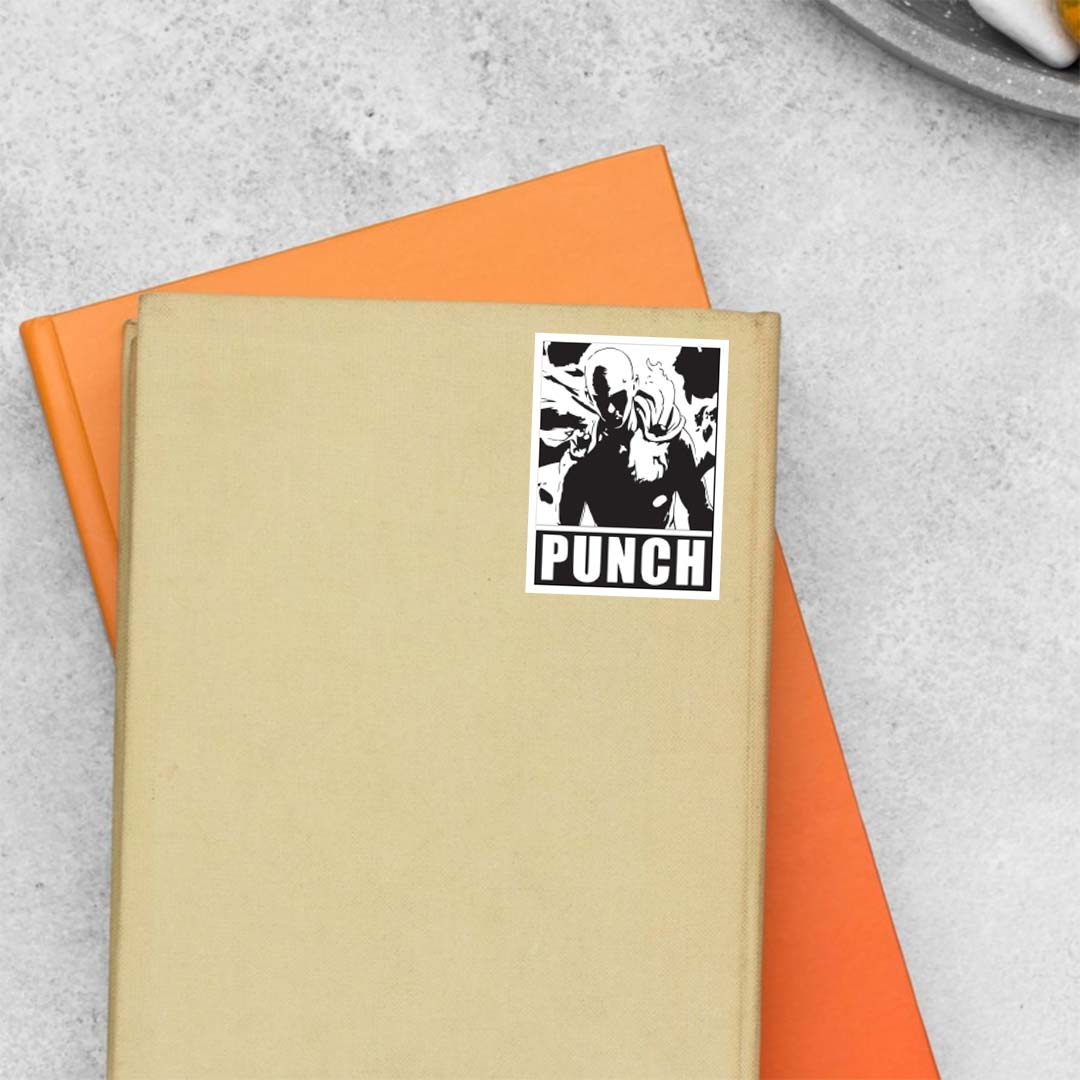 Saitama's Ultimate Punch Anime Stickers