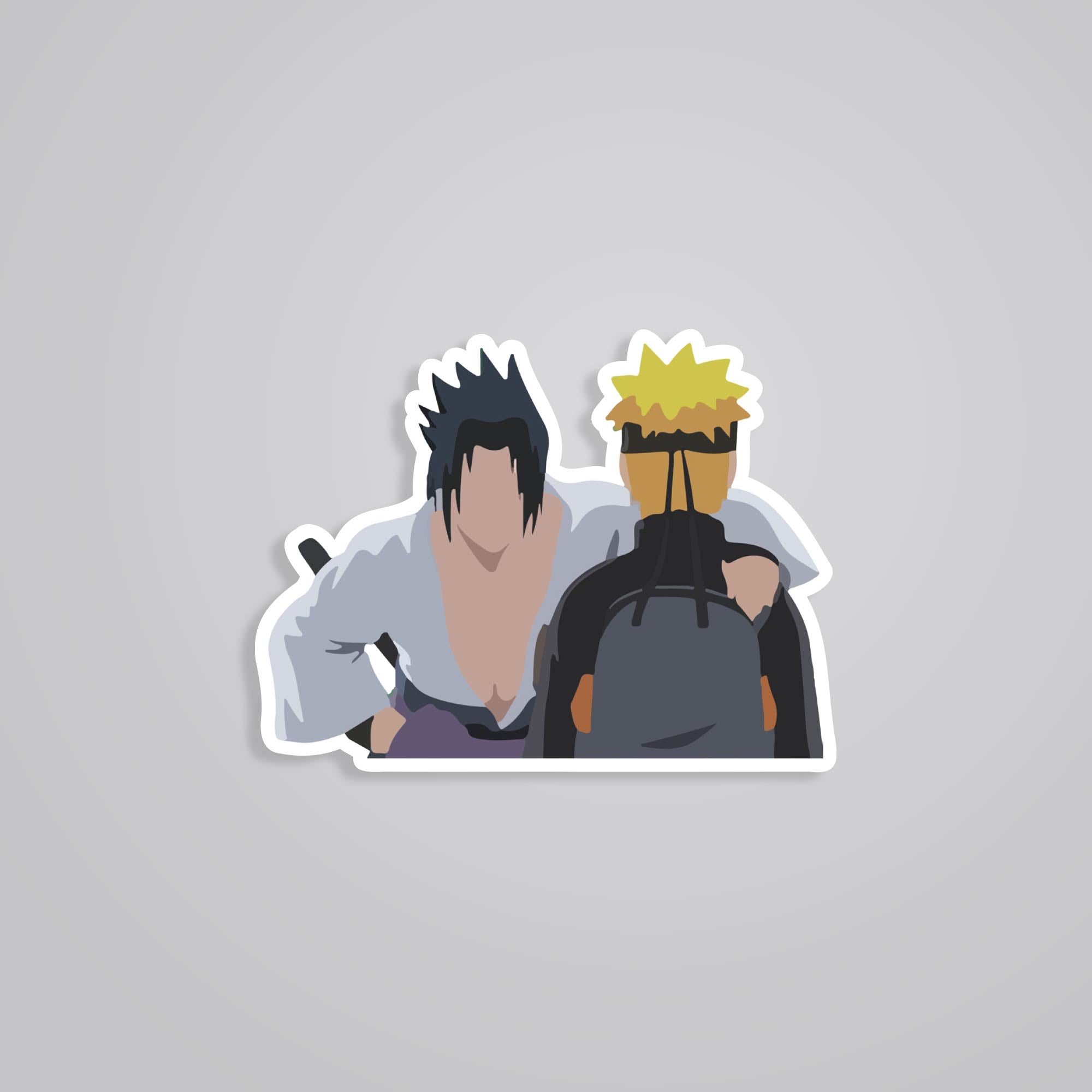 Fomo Store Stickers Anime Sasuke and Naruto