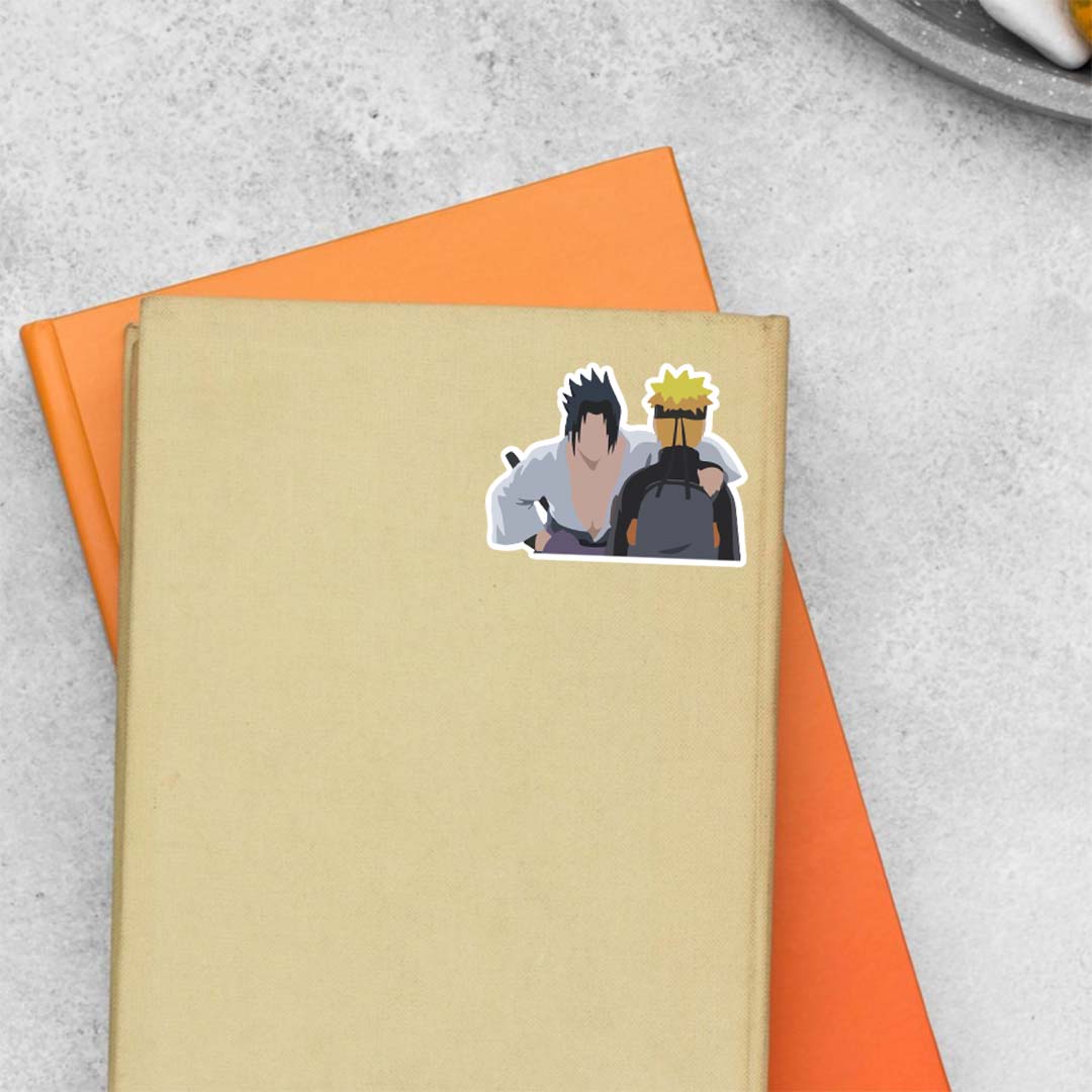 Sasuke and Naruto Anime Stickers