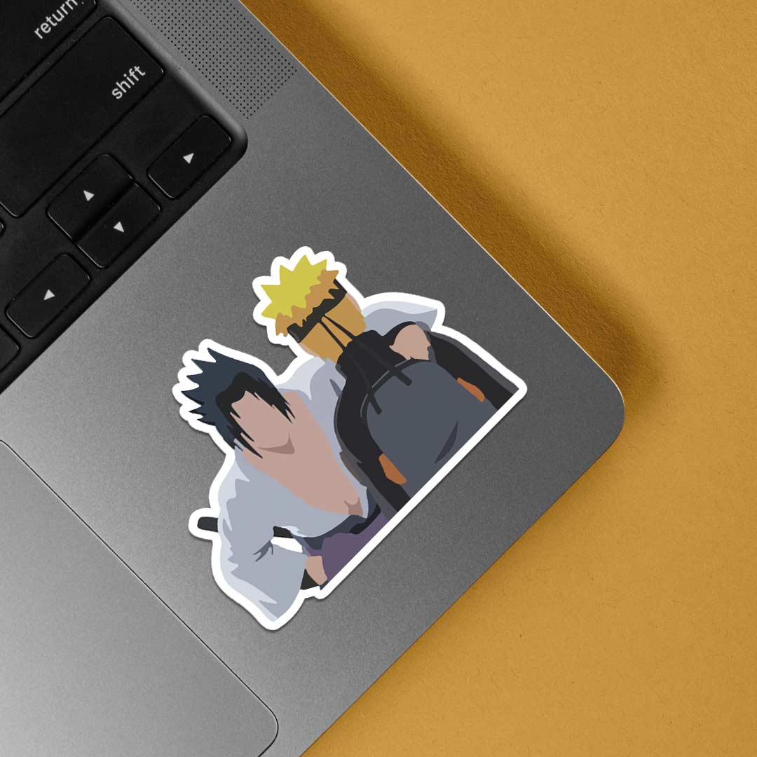 Sasuke and Naruto Anime Stickers