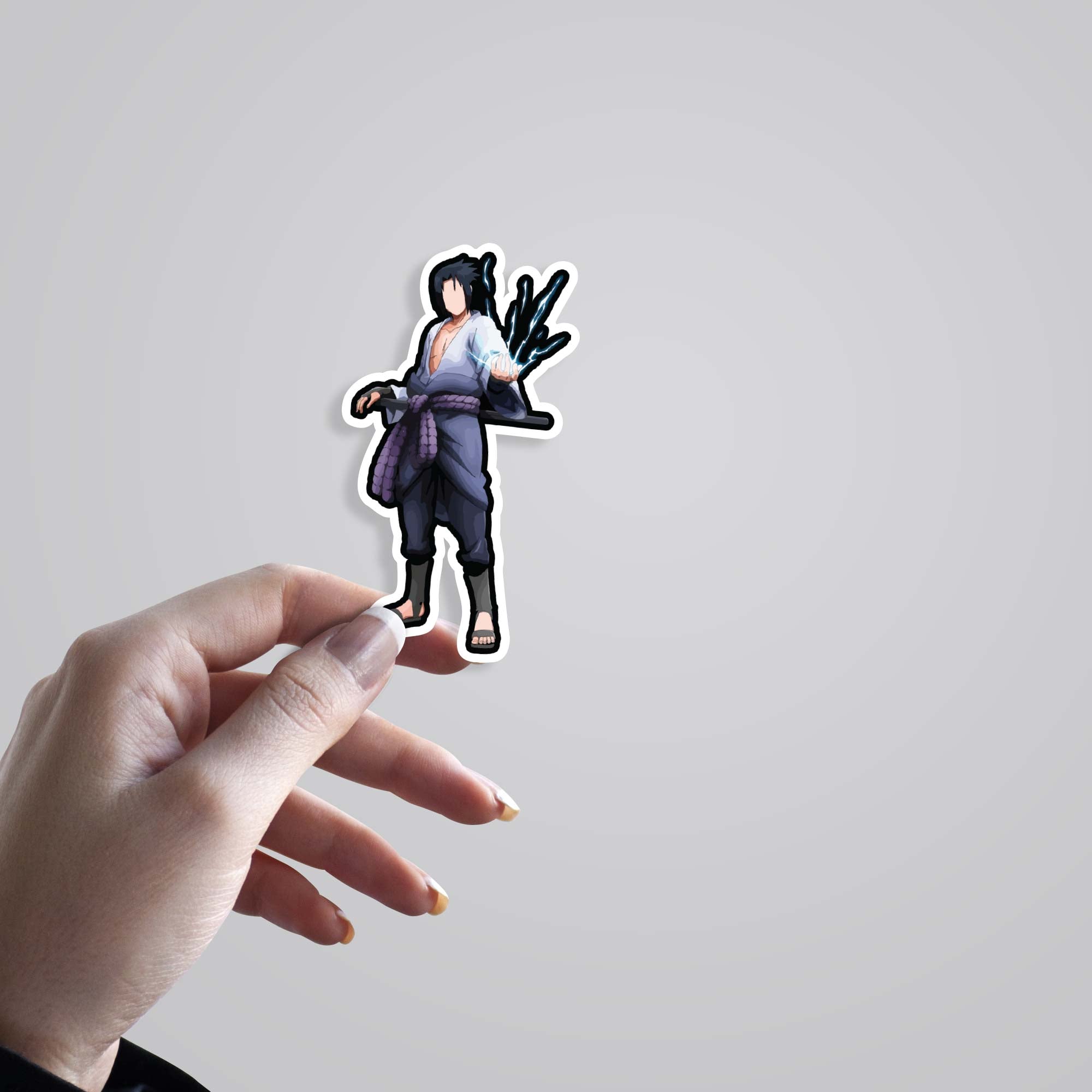 Sasuke's Chidori Anime Stickers
