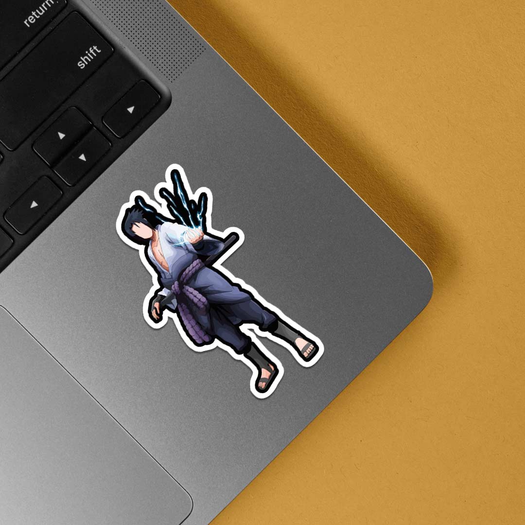 Sasuke's Chidori Anime Stickers