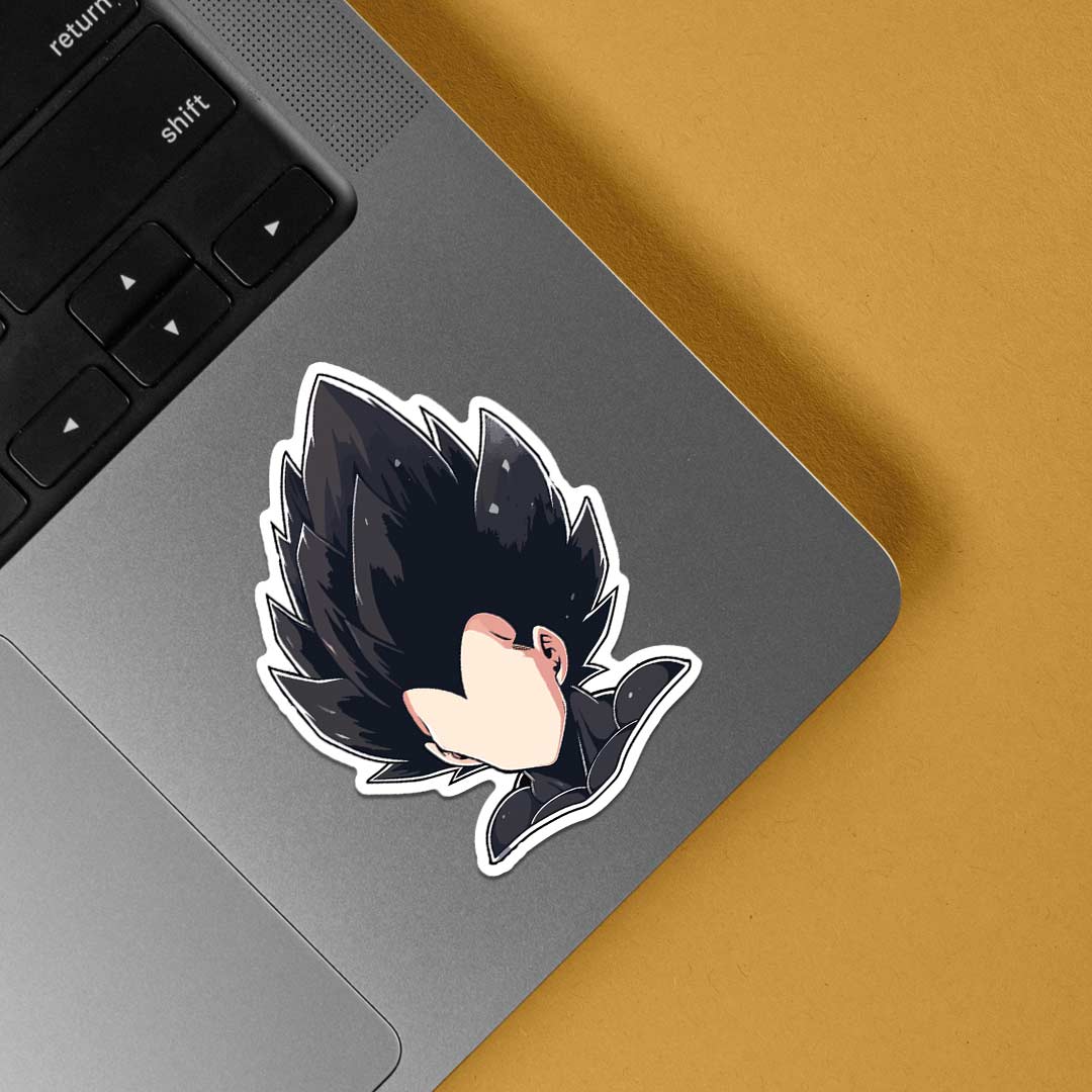 Vegeta The Saiyan Prince Anime Stickers