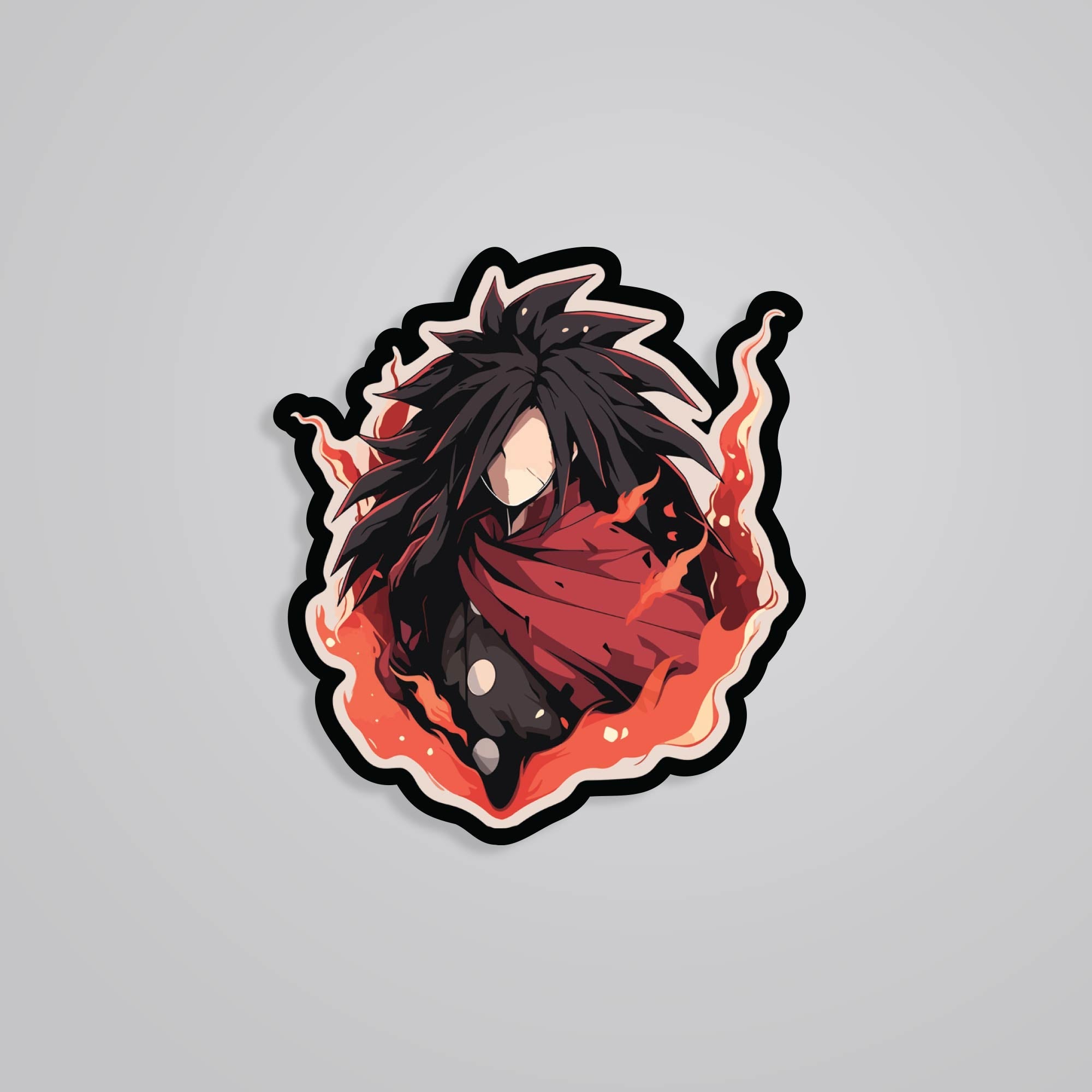 Fomo Store Stickers Anime Wrath of Madara Uchiha