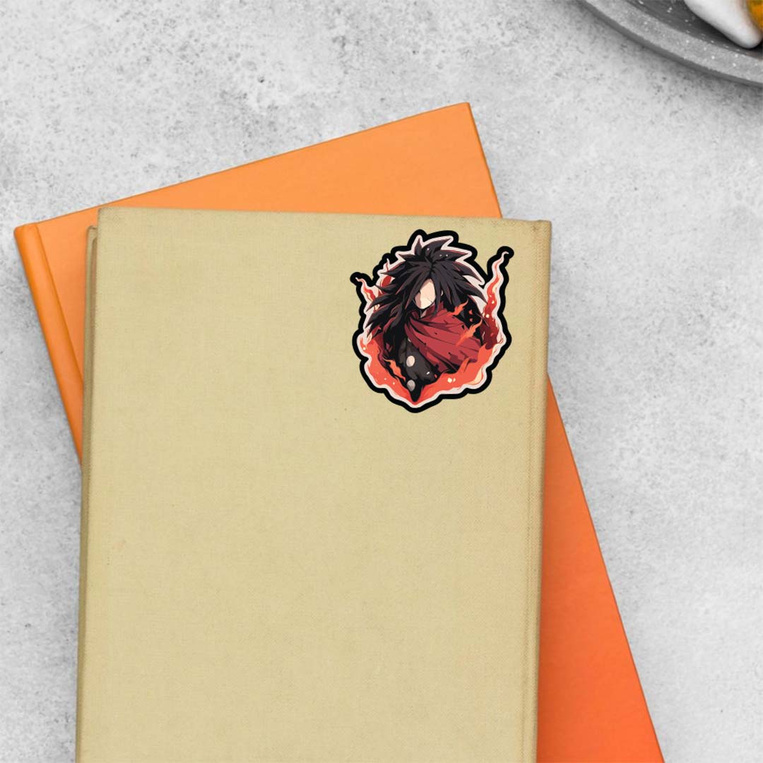 Wrath of Madara Uchiha Anime Stickers