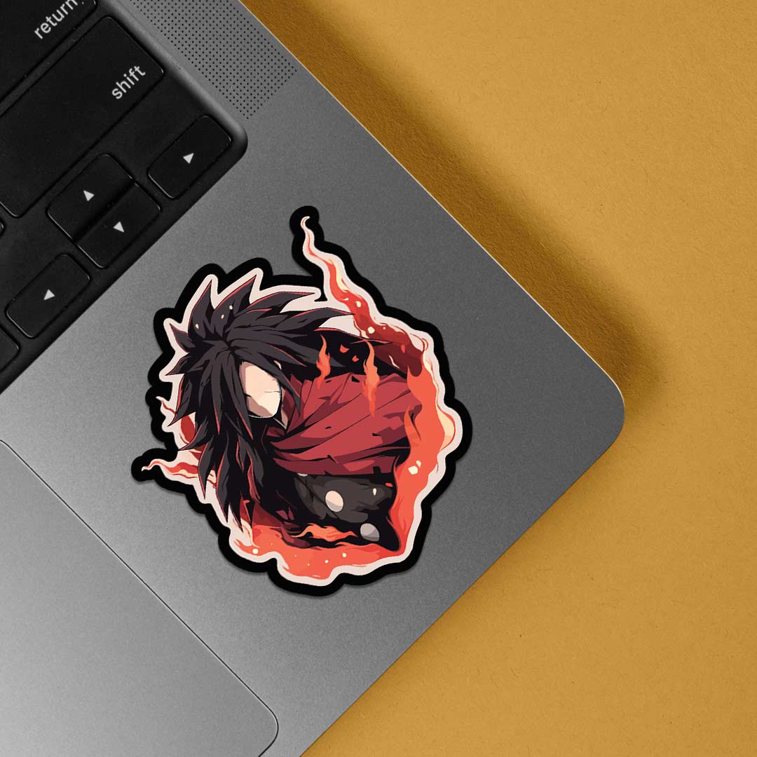 Wrath of Madara Uchiha Anime Stickers