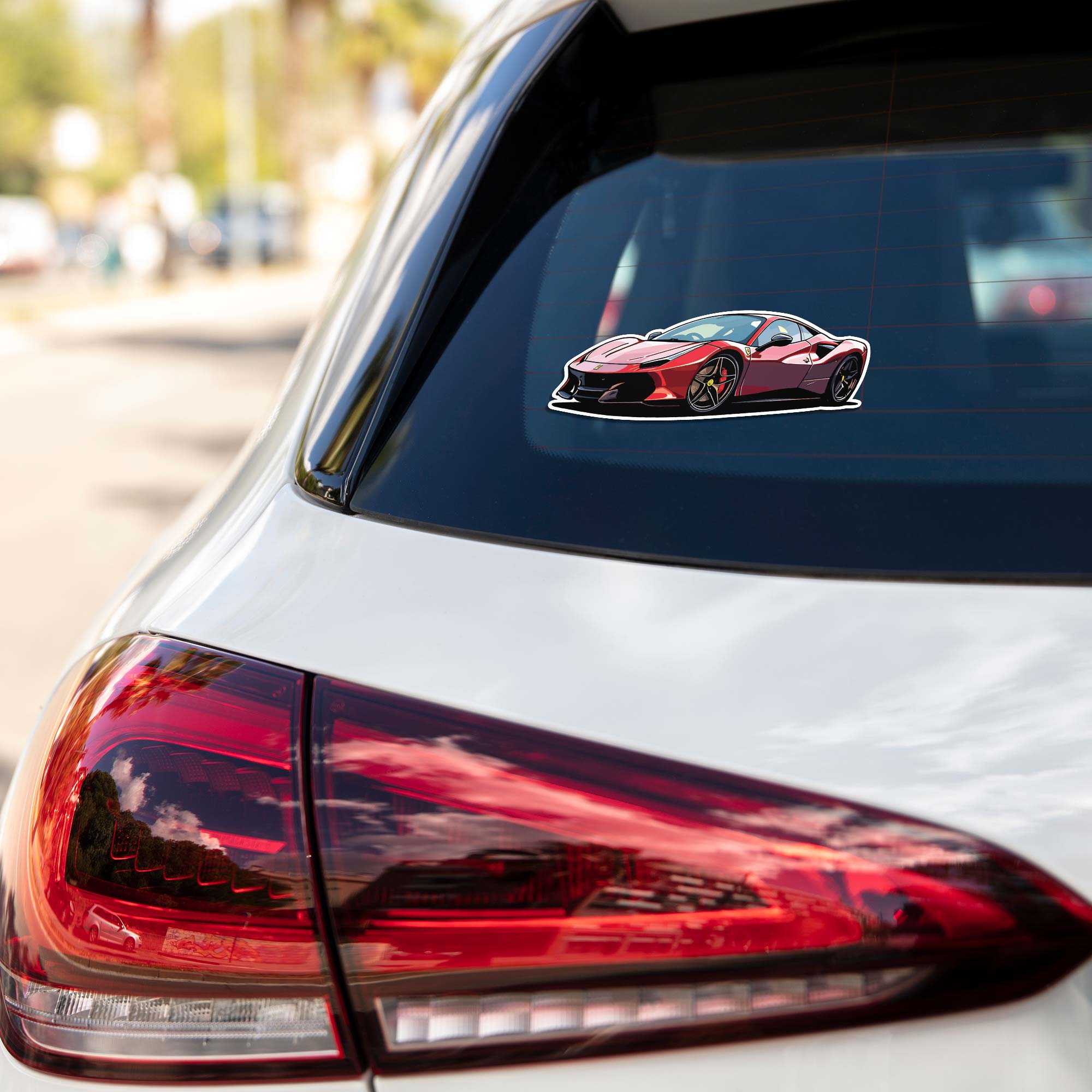 Ferrari 488 Cars & Bikes Stickers