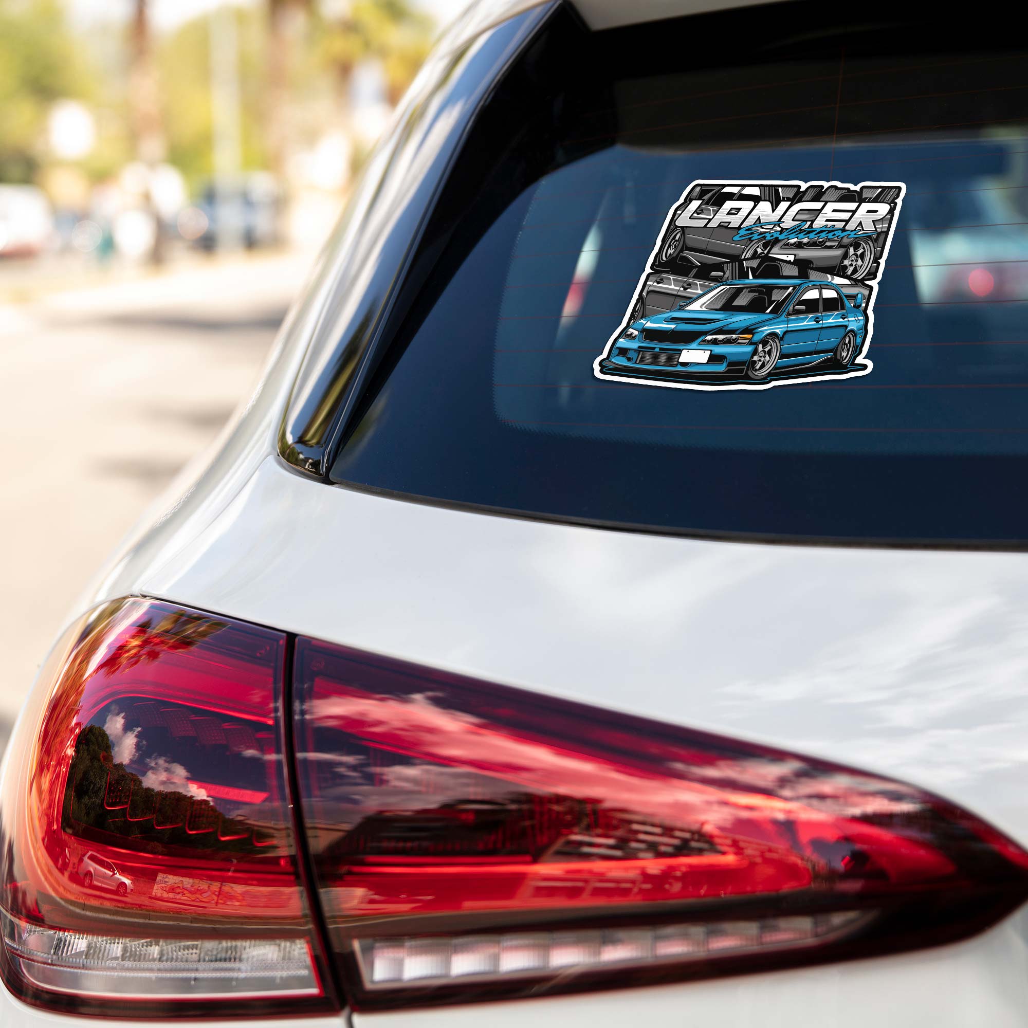 Lancer Evolution Cars & Bikes Stickers
