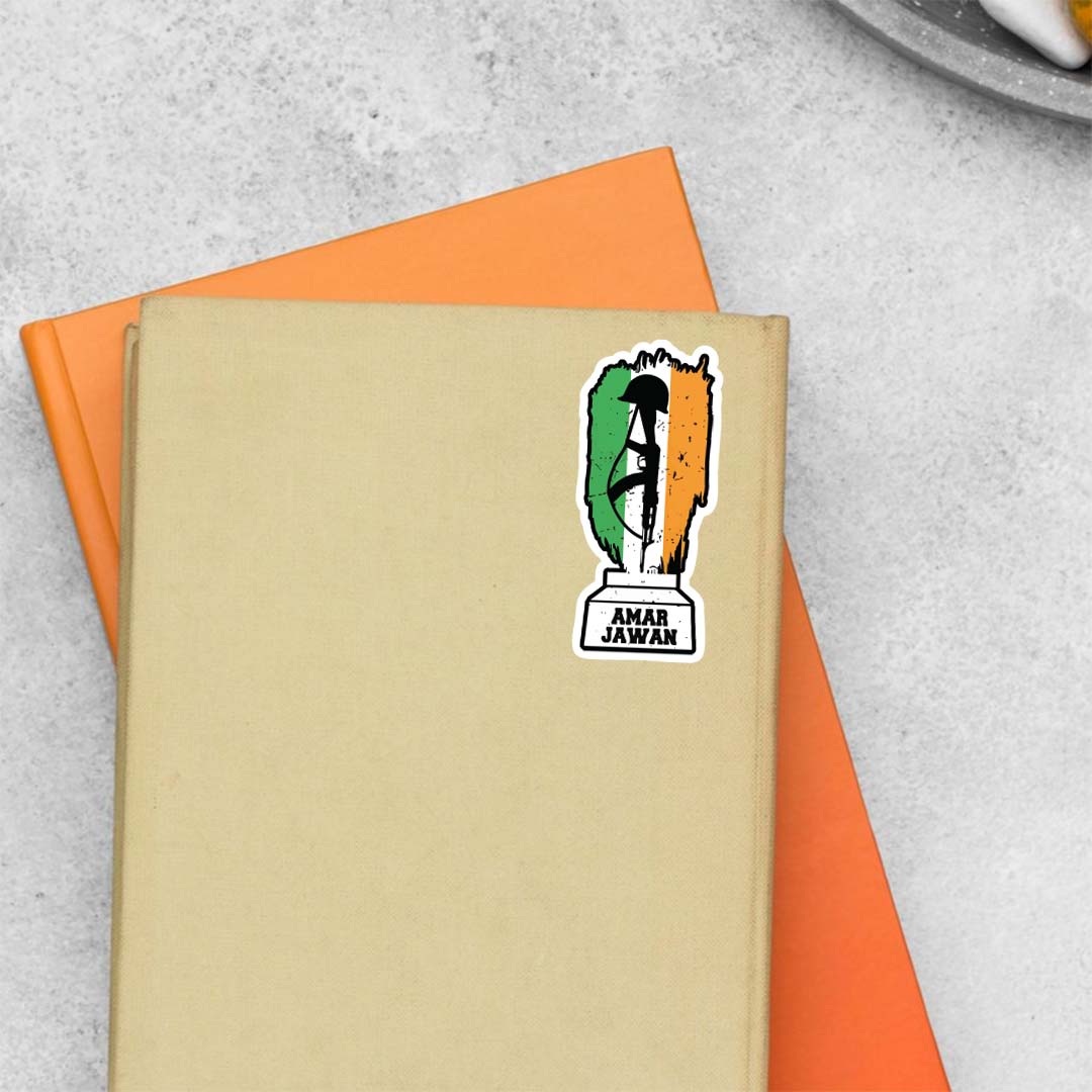 Amar Jawan Casual Stickers