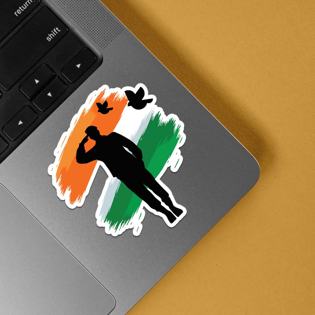 Army soldier Silhouette Casual Stickers