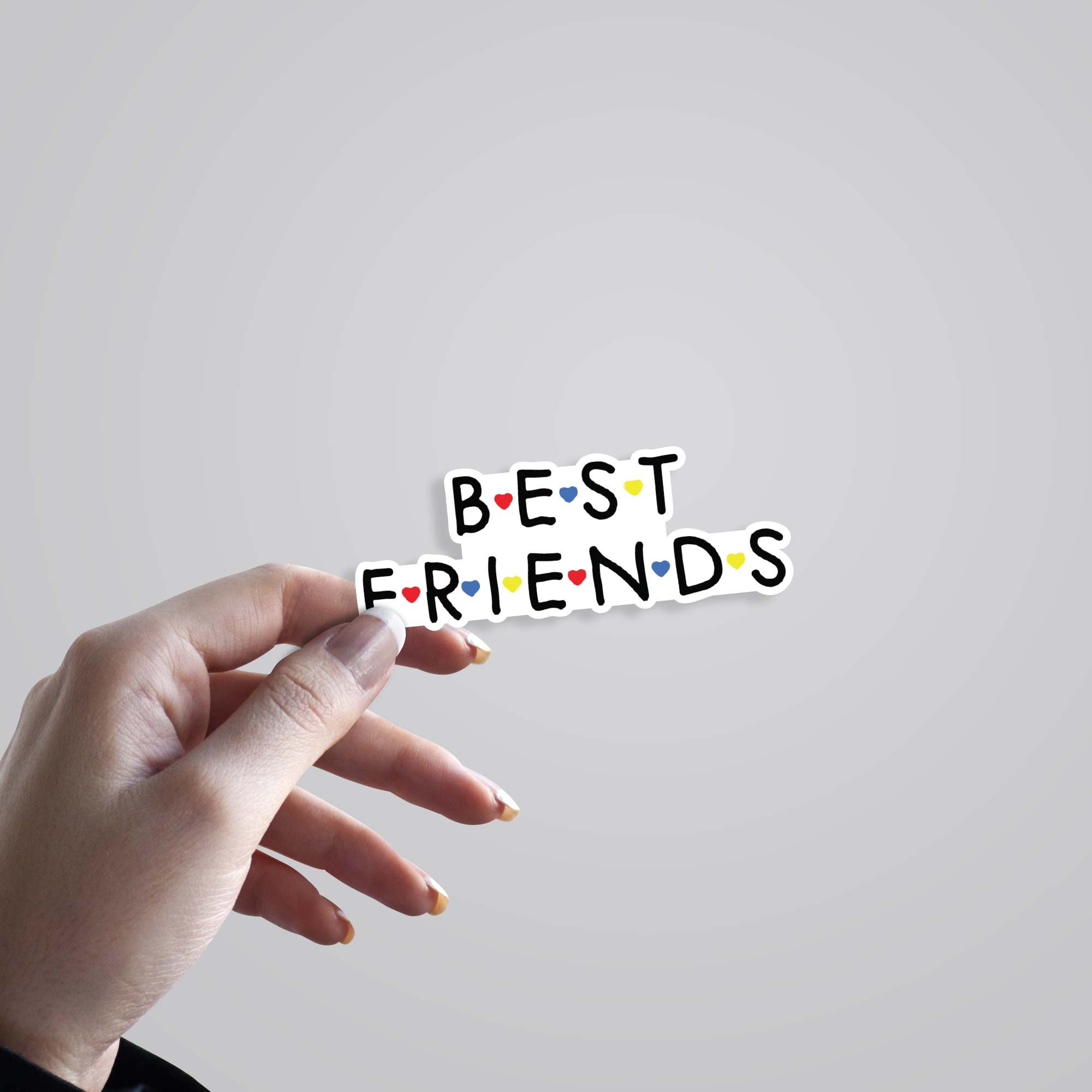 Best Friends Casual Stickers