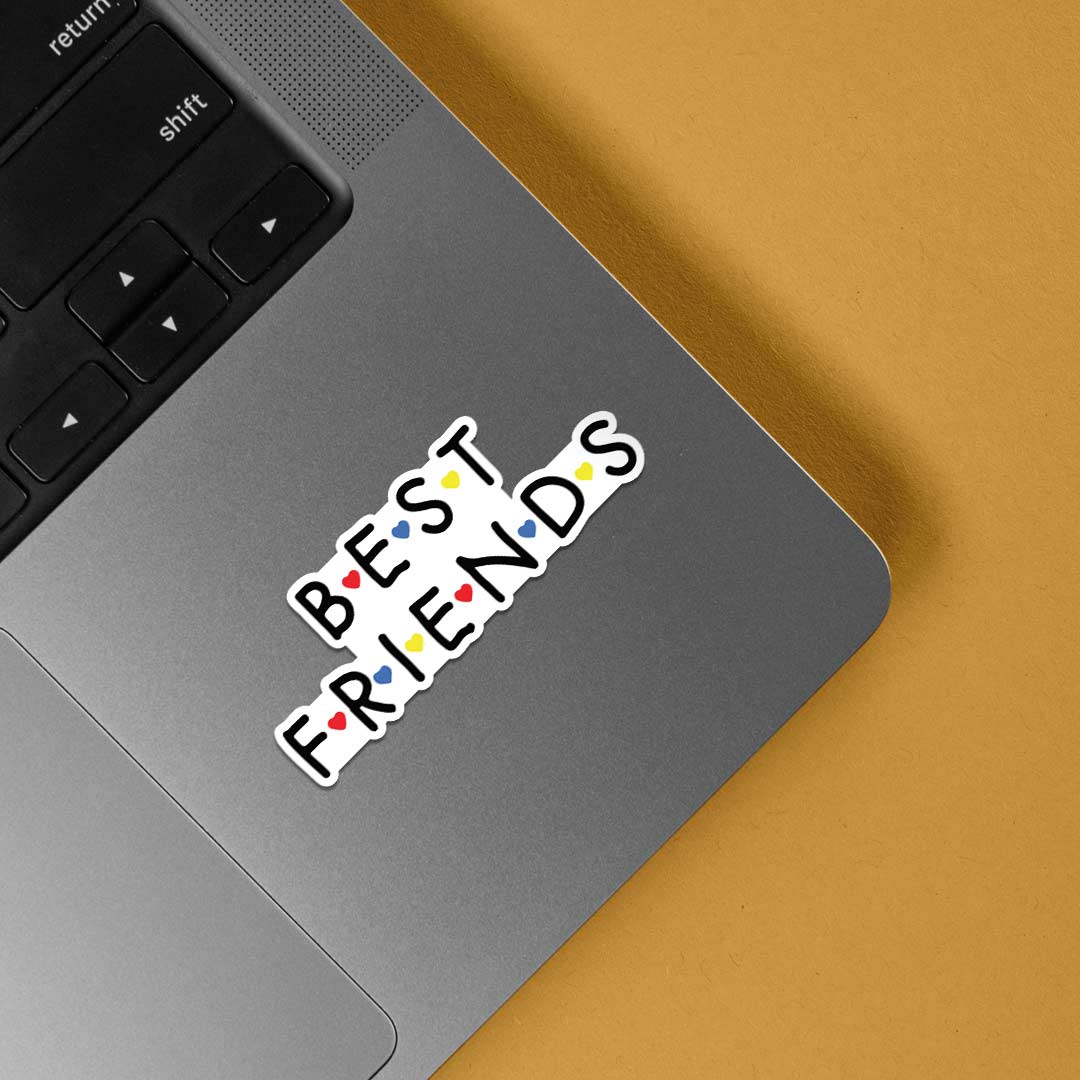 Best Friends Casual Stickers