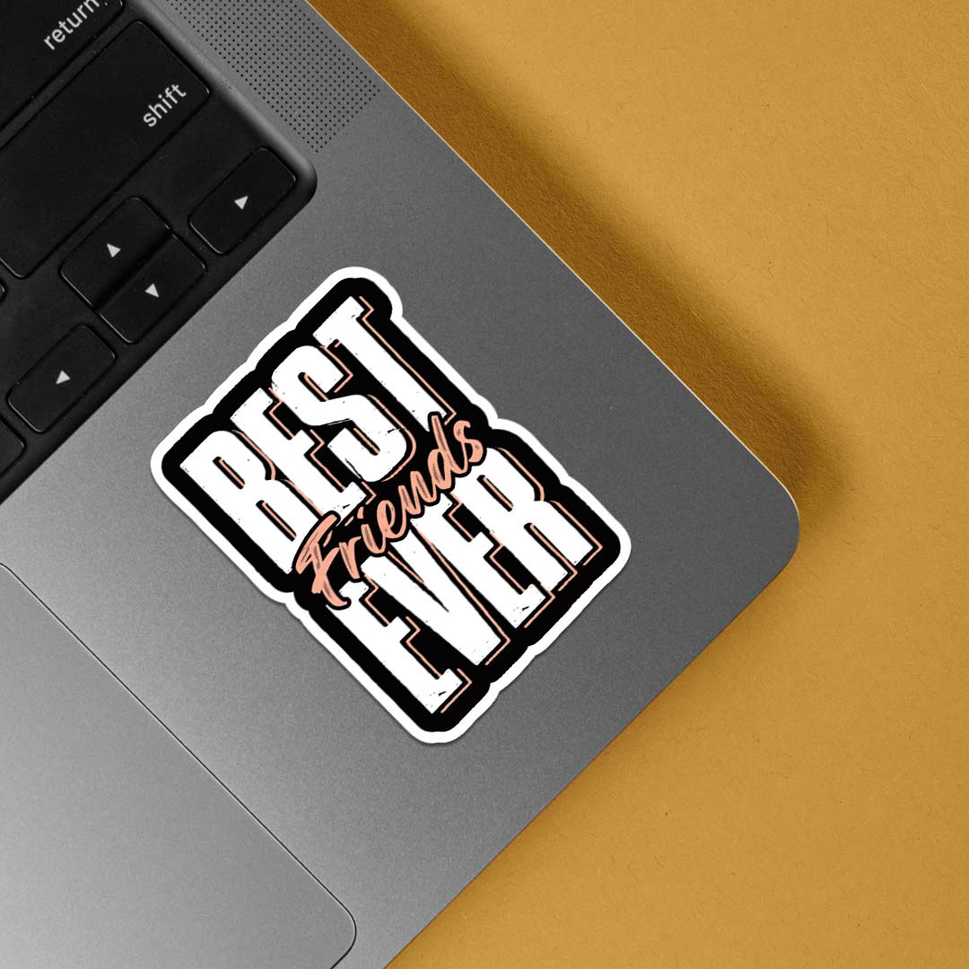 Best Friends Ever Casual Stickers