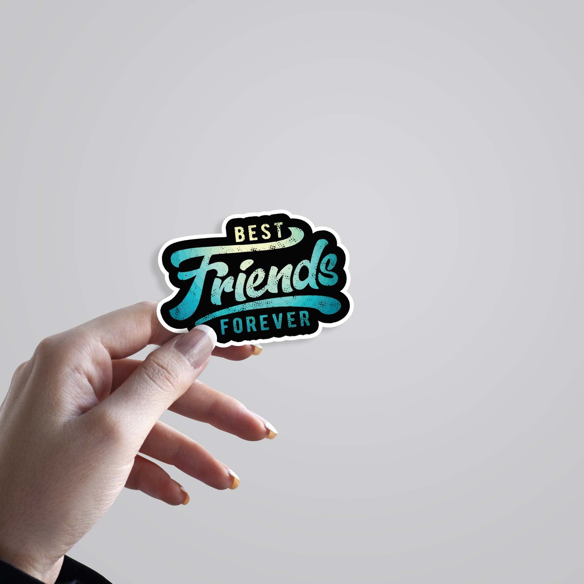 Best Friends Forever Casual Stickers