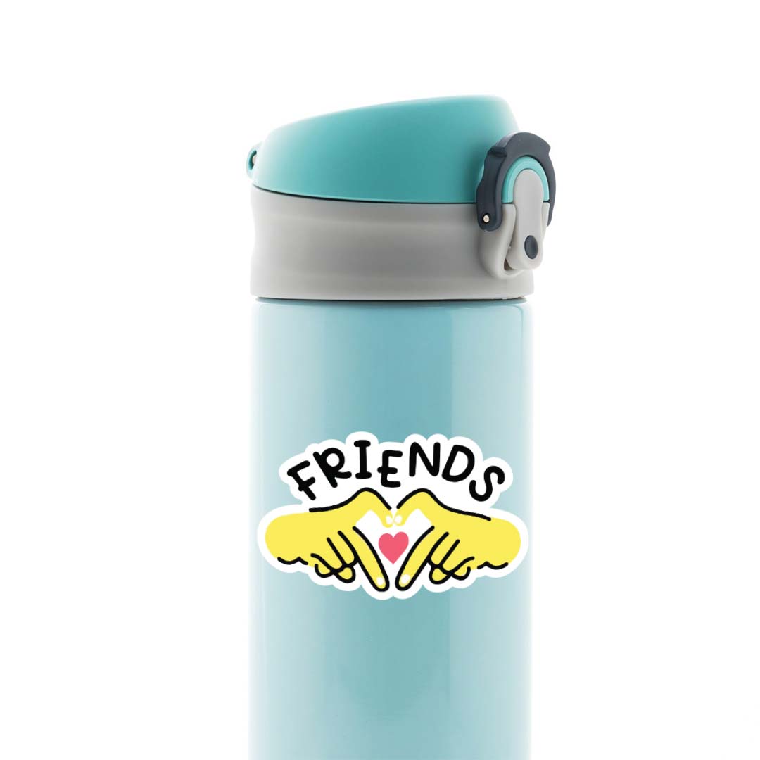 Friends Heart Casual Stickers