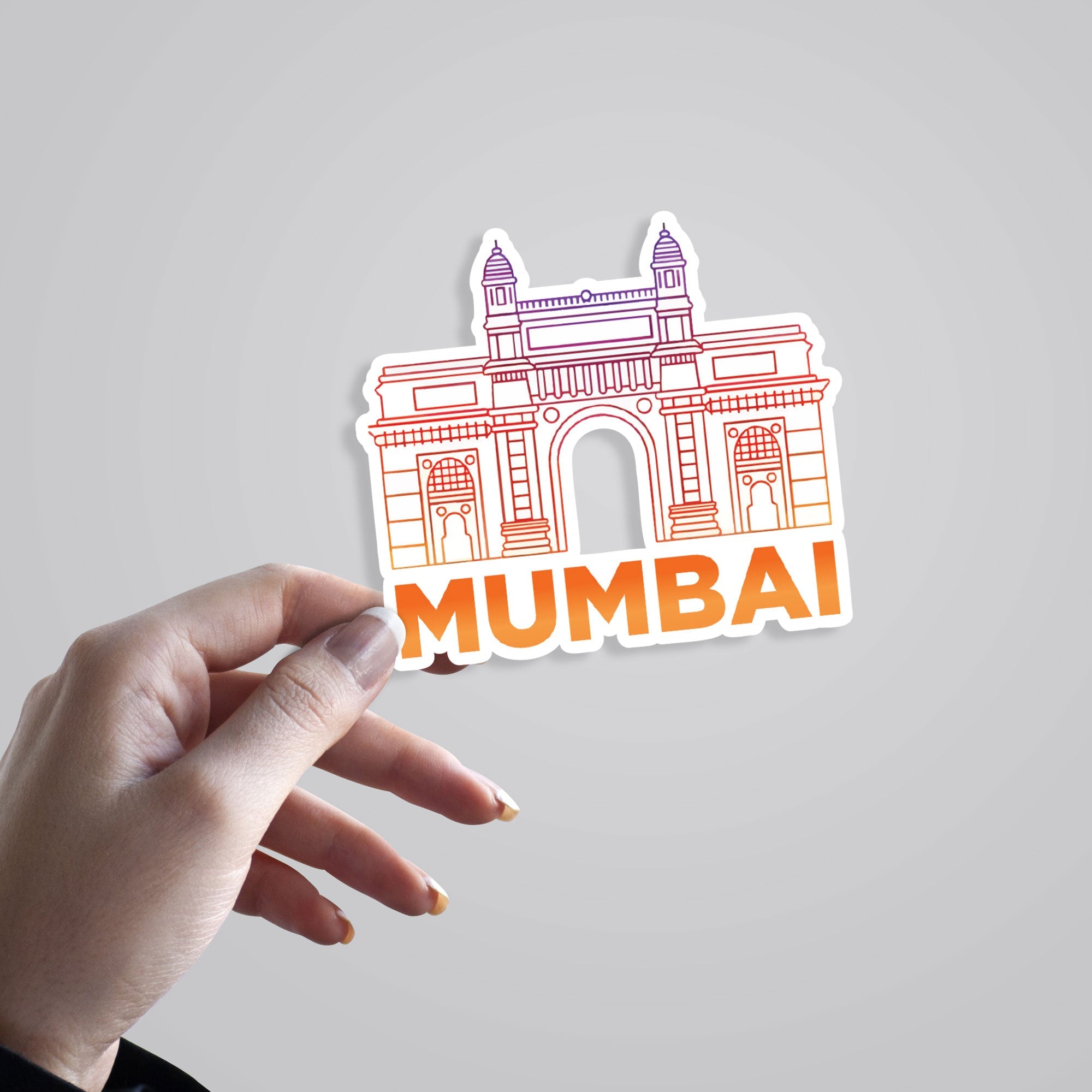 Mumbai Casual Stickers