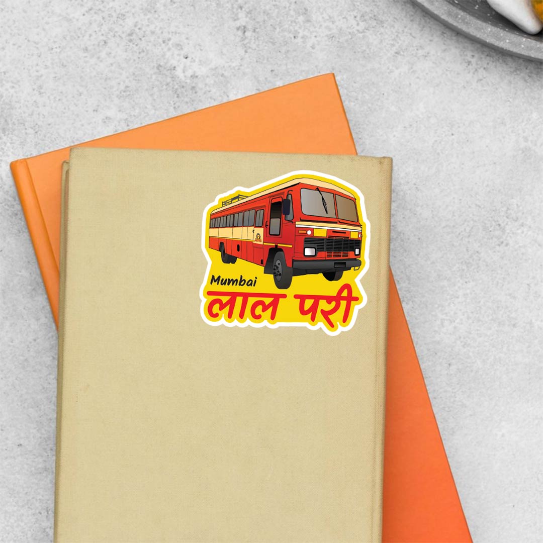 Mumbai Lal Pari Casual Stickers