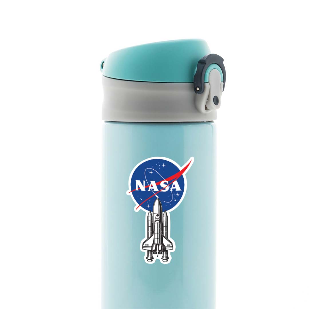 Nasa Rocket Ship Casual Stickers