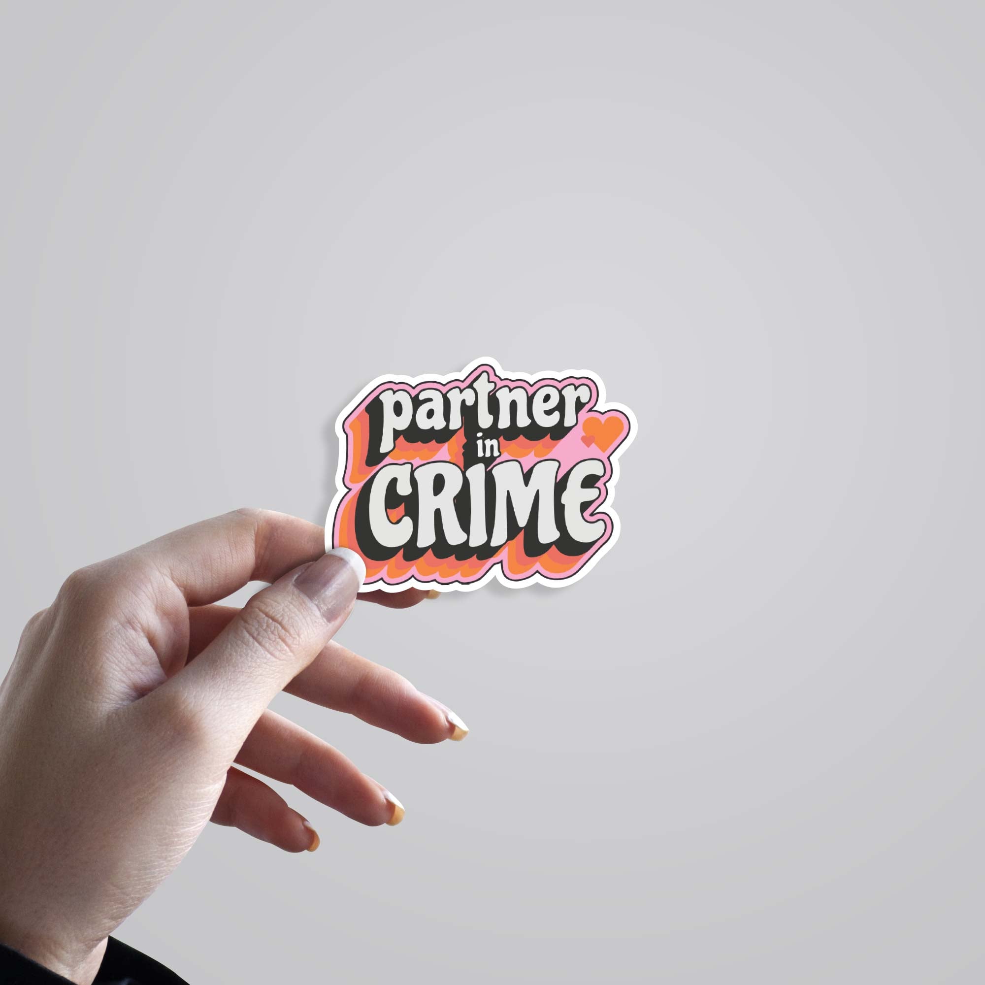 Partner in Crime Casual Stickers