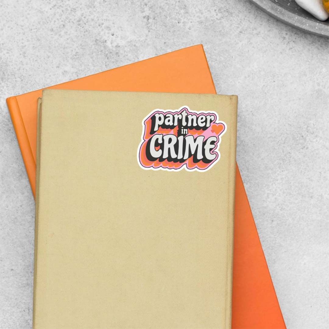 Partner in Crime Casual Stickers