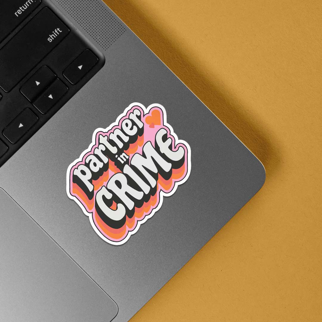 Partner in Crime Casual Stickers
