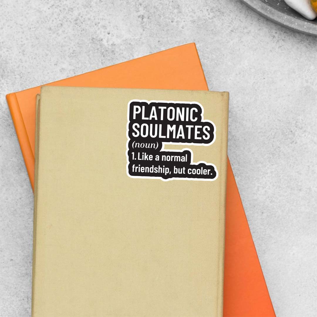 Platonic Soulmates Casual Stickers