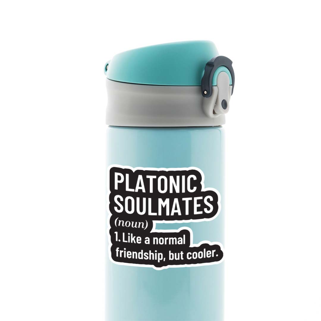 Platonic Soulmates Casual Stickers
