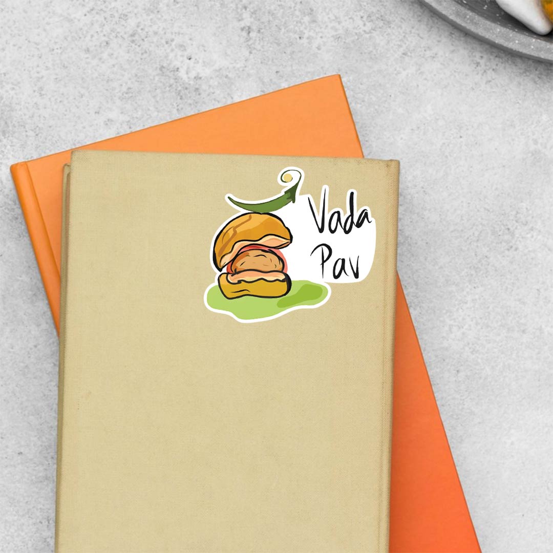 Vada Pav Casual Stickers