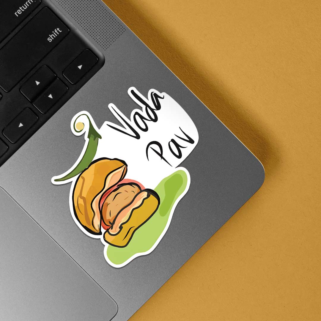 Vada Pav Casual Stickers