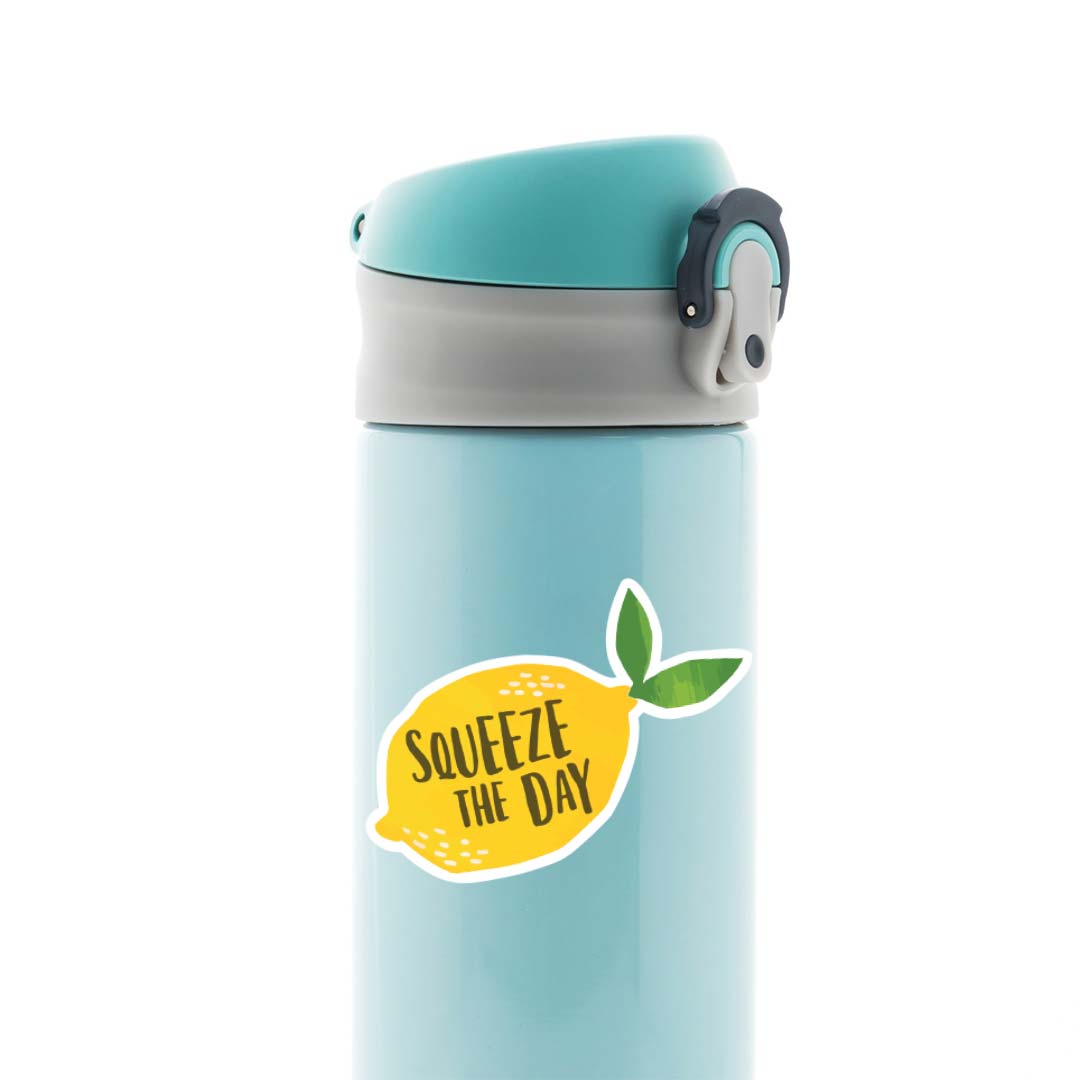 Squeeze the day Motivational Stickers