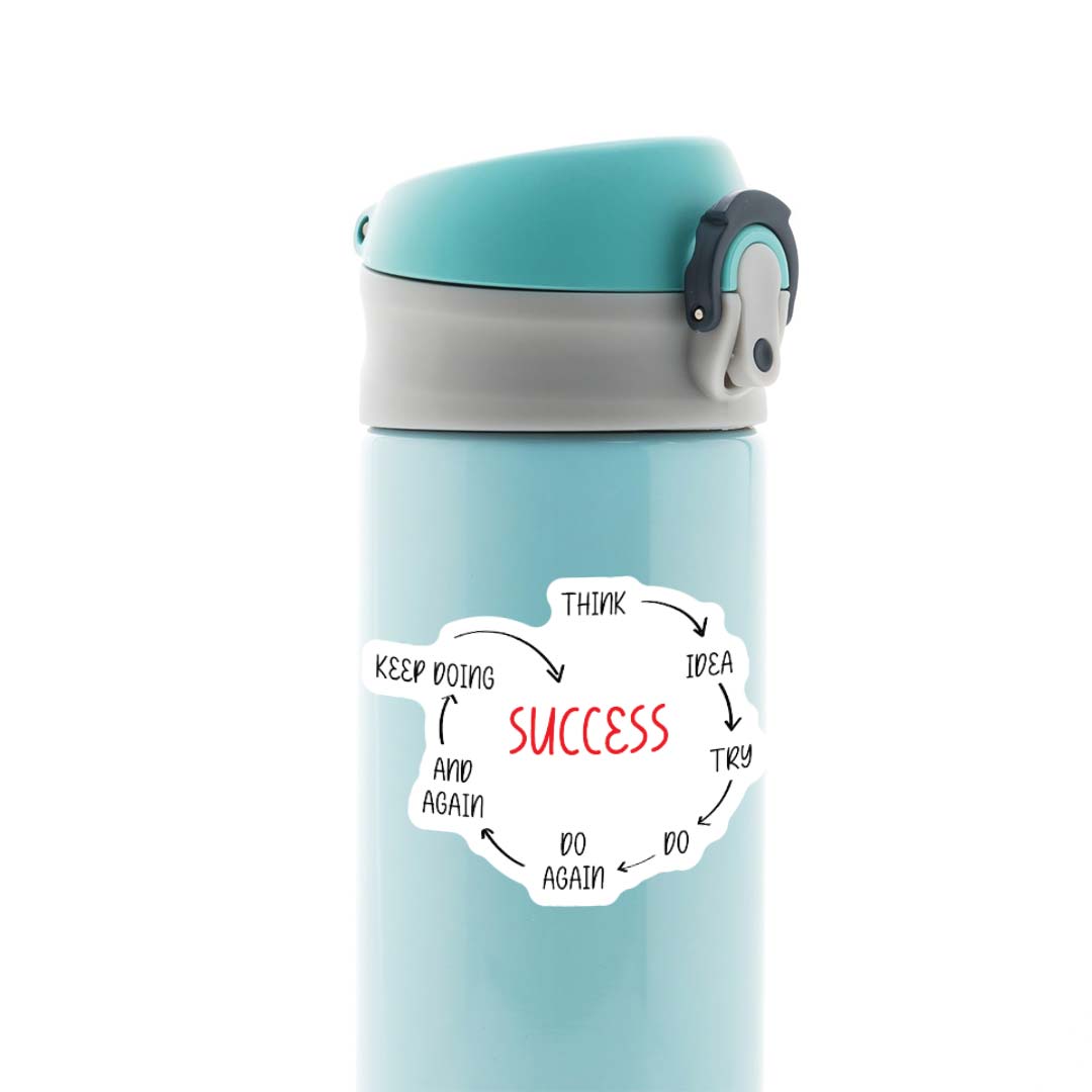 Success Motivational Stickers