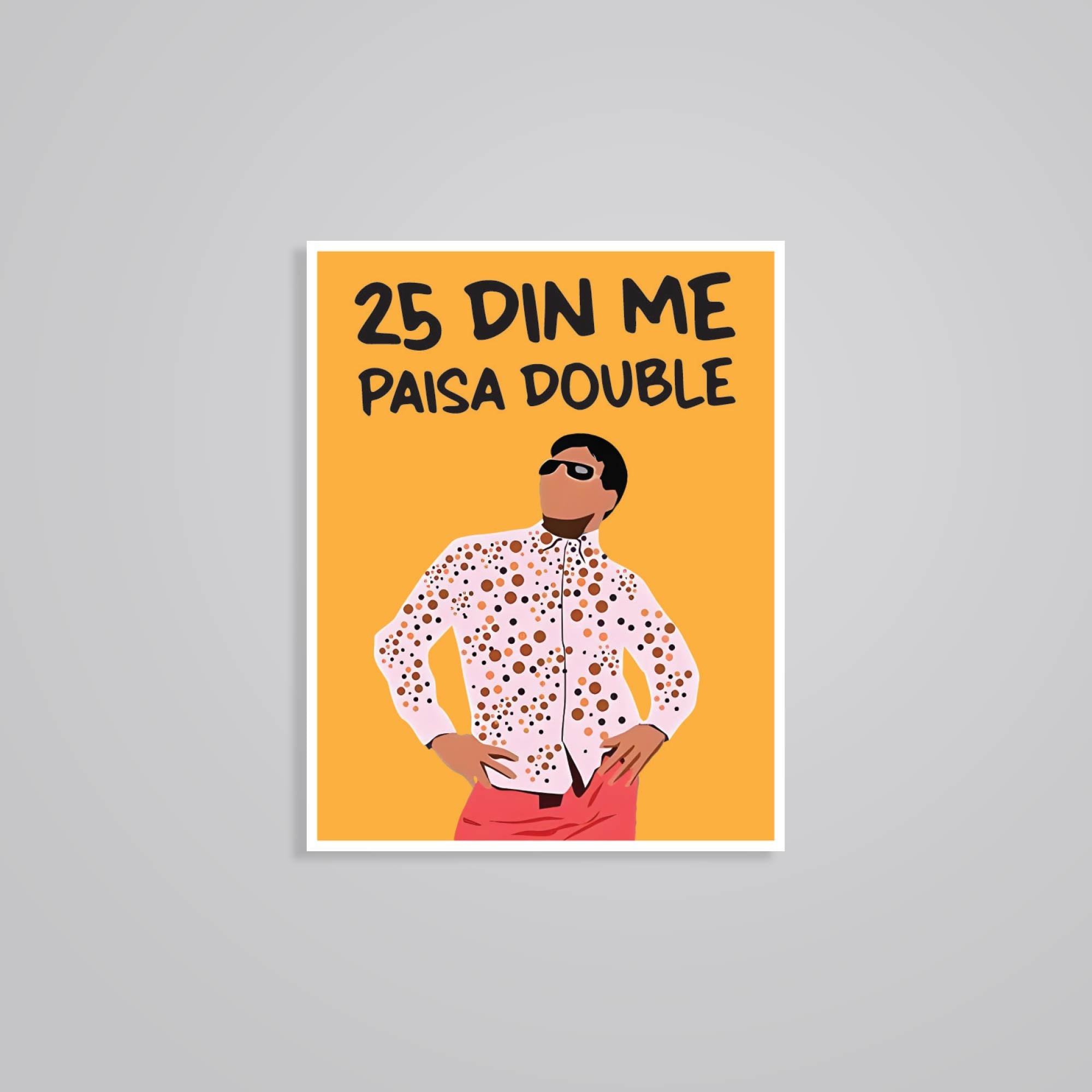 Fomo Store Stickers Movies 25 din me paisa double
