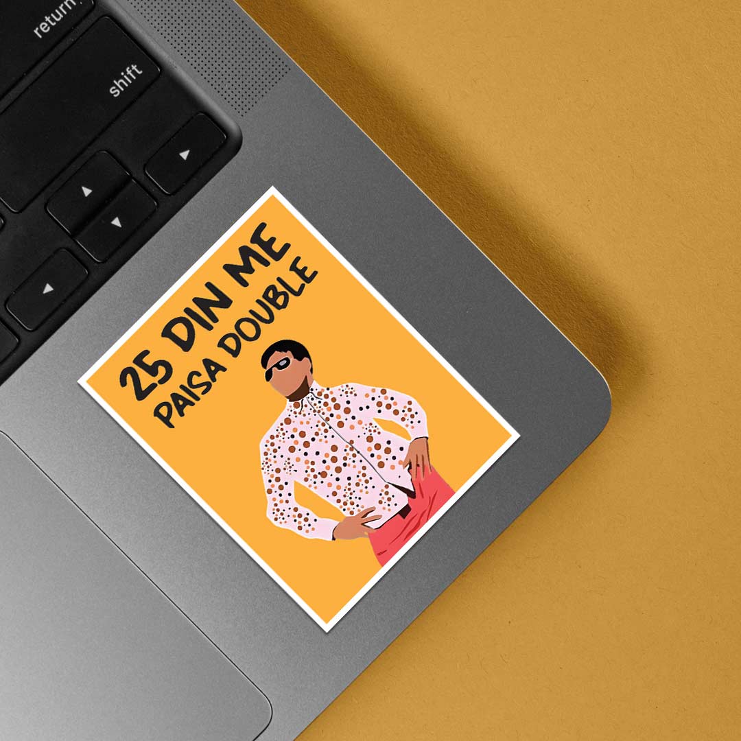 25 din me paisa double Movies Stickers