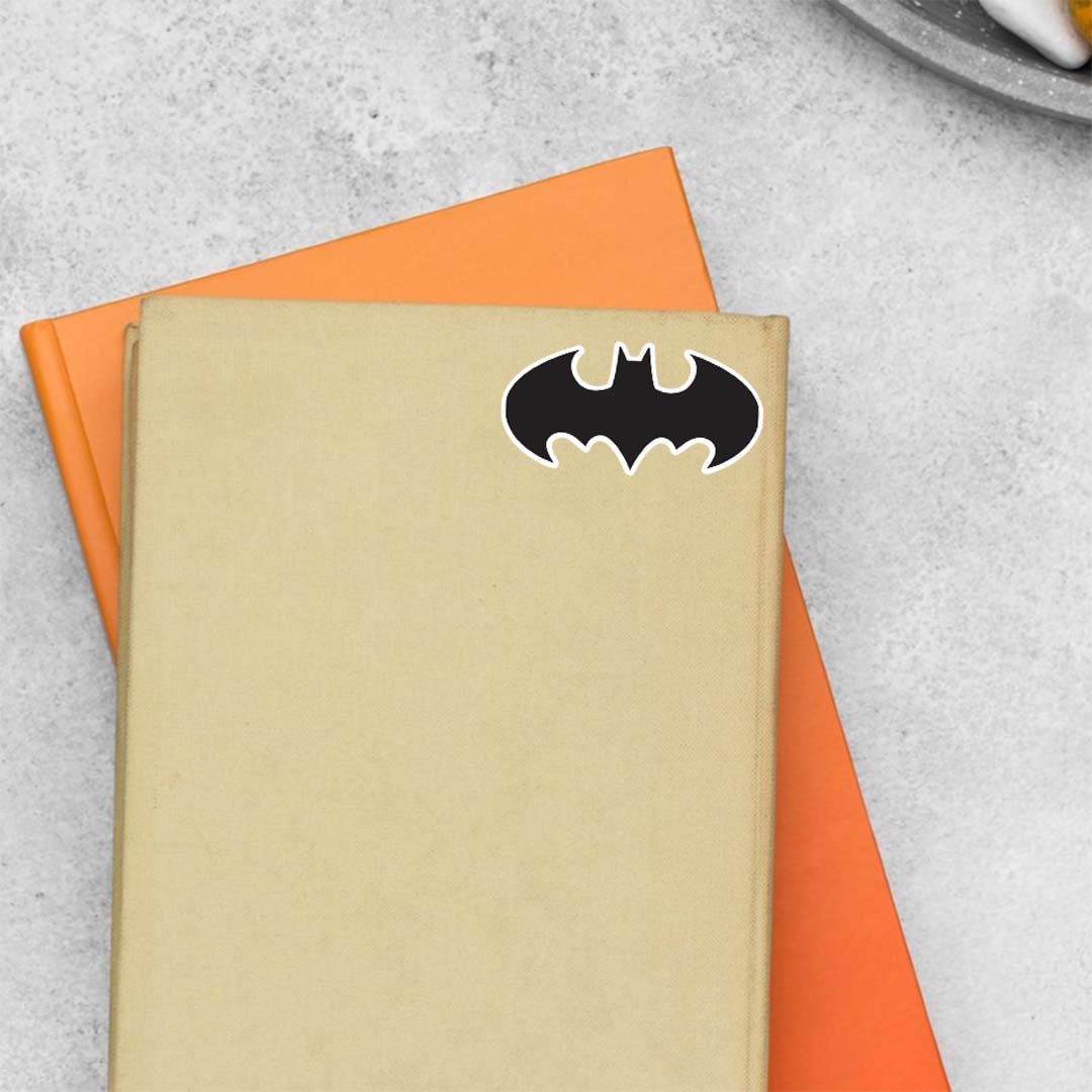 Batman logo in black Movies Stickers