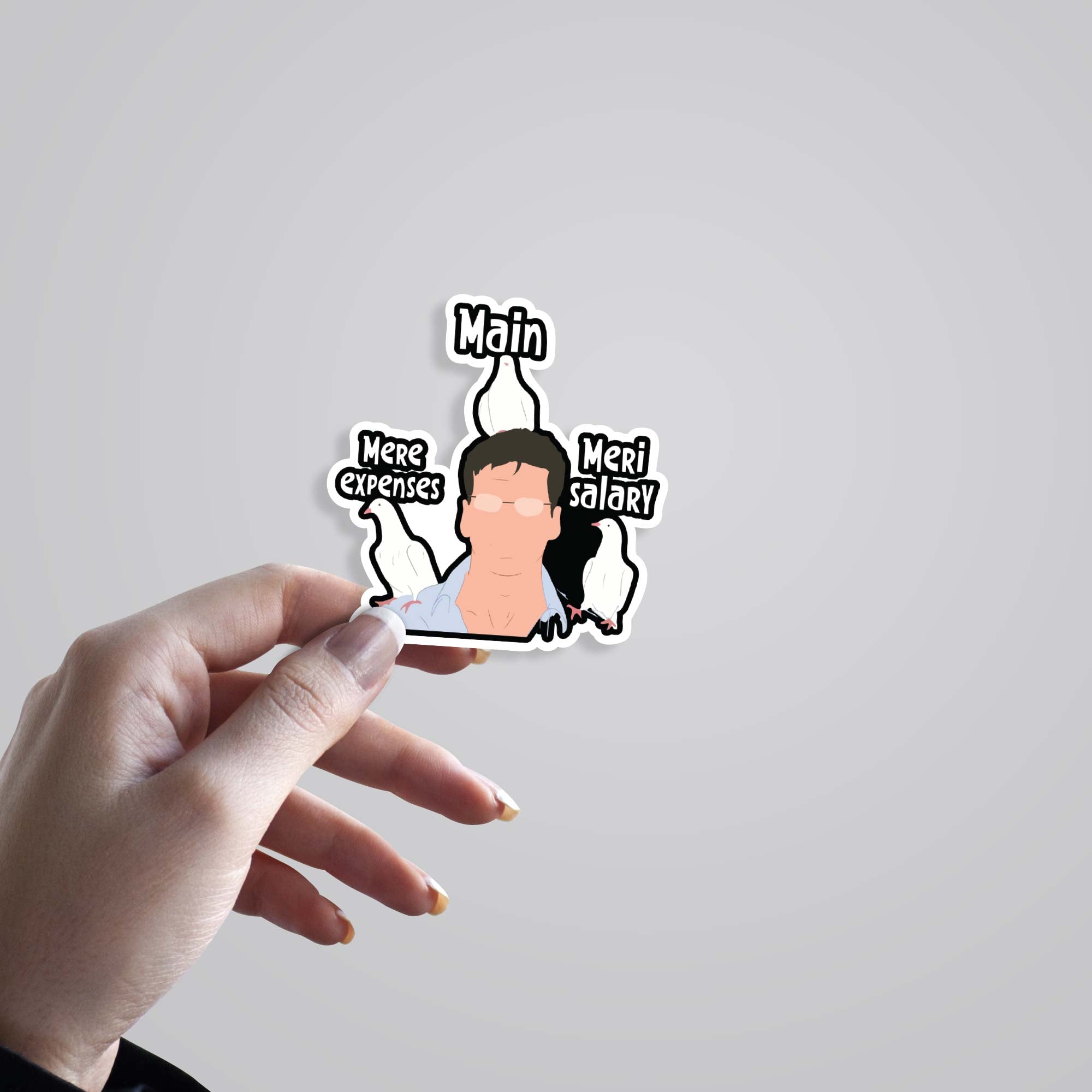 Main mere expenses meri salary Movies Stickers