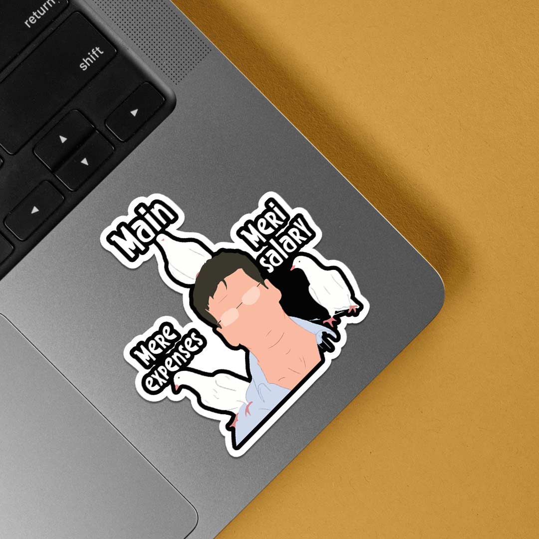 Main mere expenses meri salary Movies Stickers