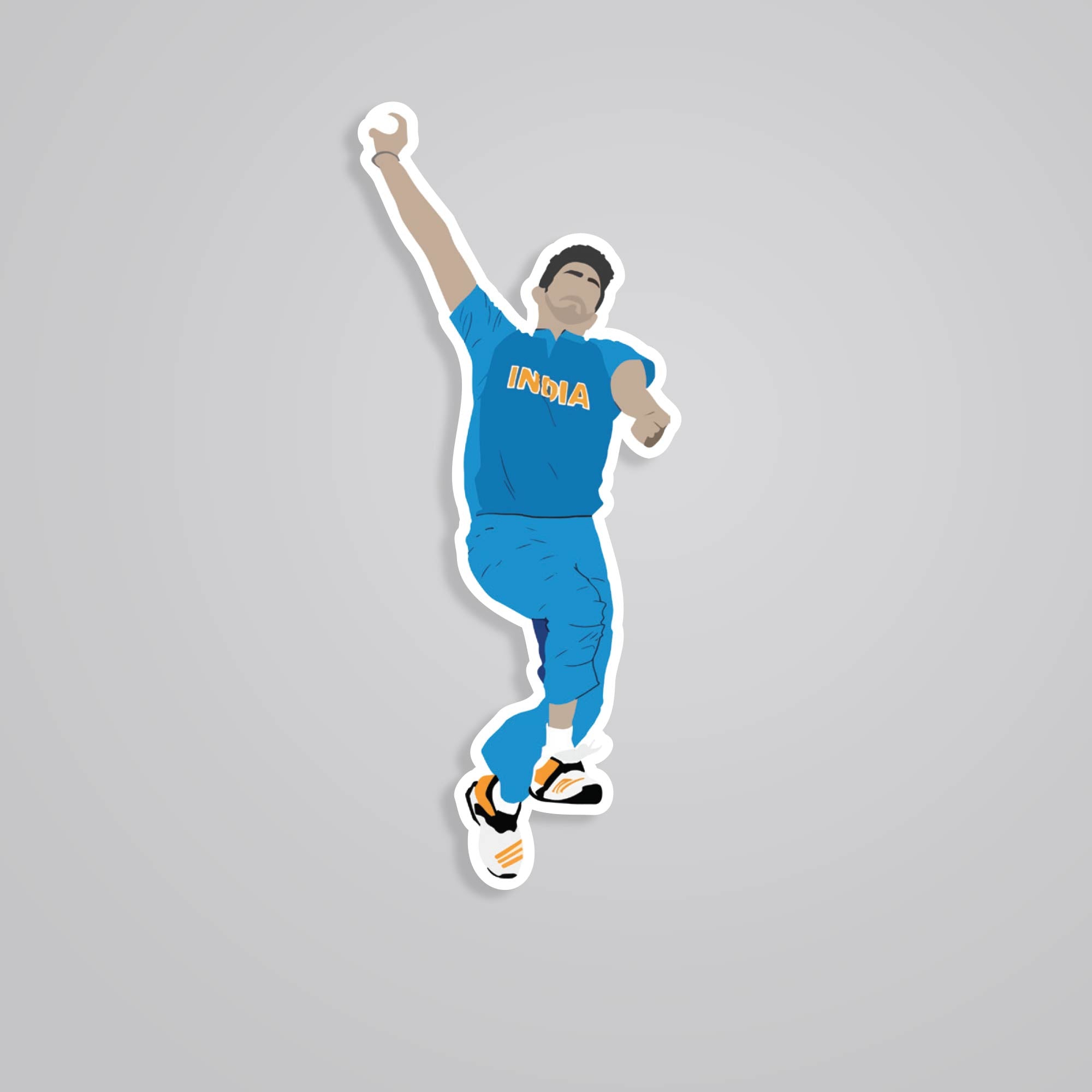 Fomo Store Stickers Sports Bumrah Bowling