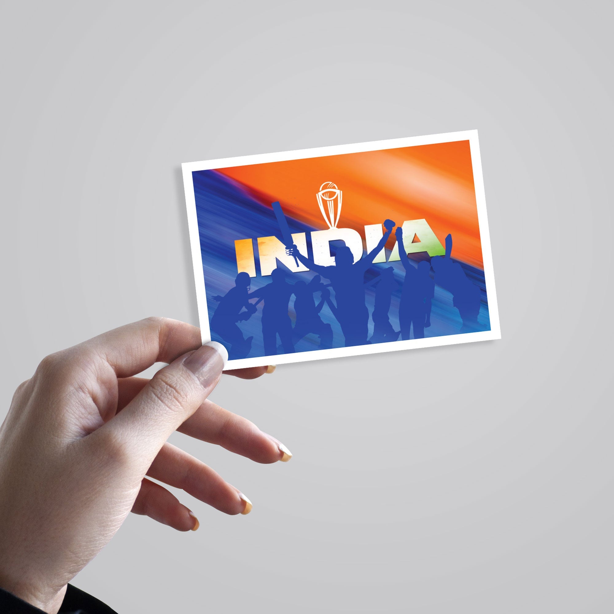 Cricket Indian Team Sports Stickers