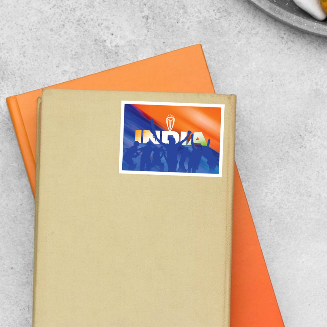 Cricket Indian Team Sports Stickers