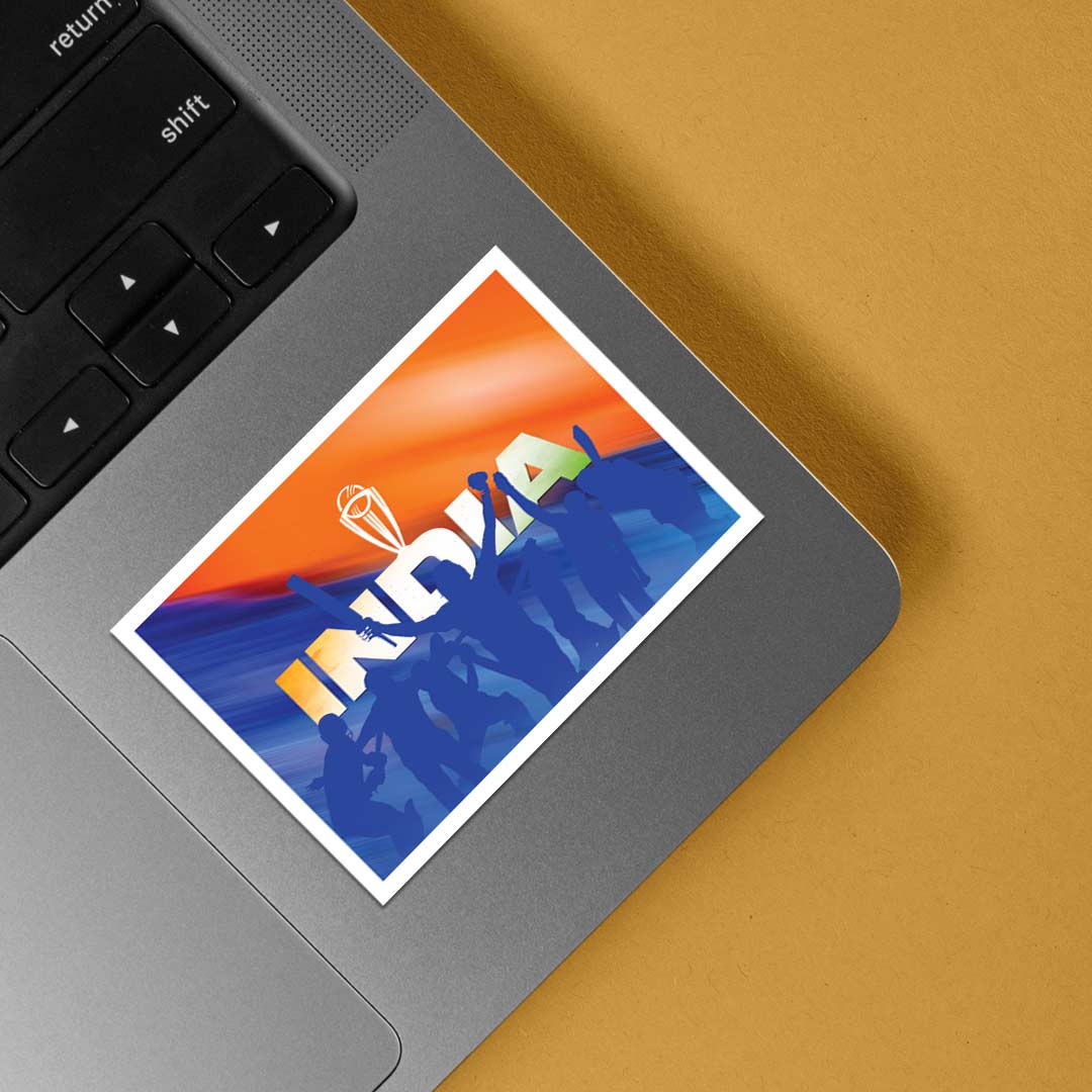 Cricket Indian Team Sports Stickers