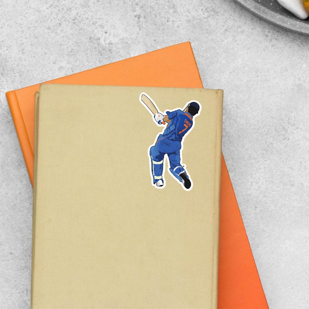 Dhoni Sports Stickers